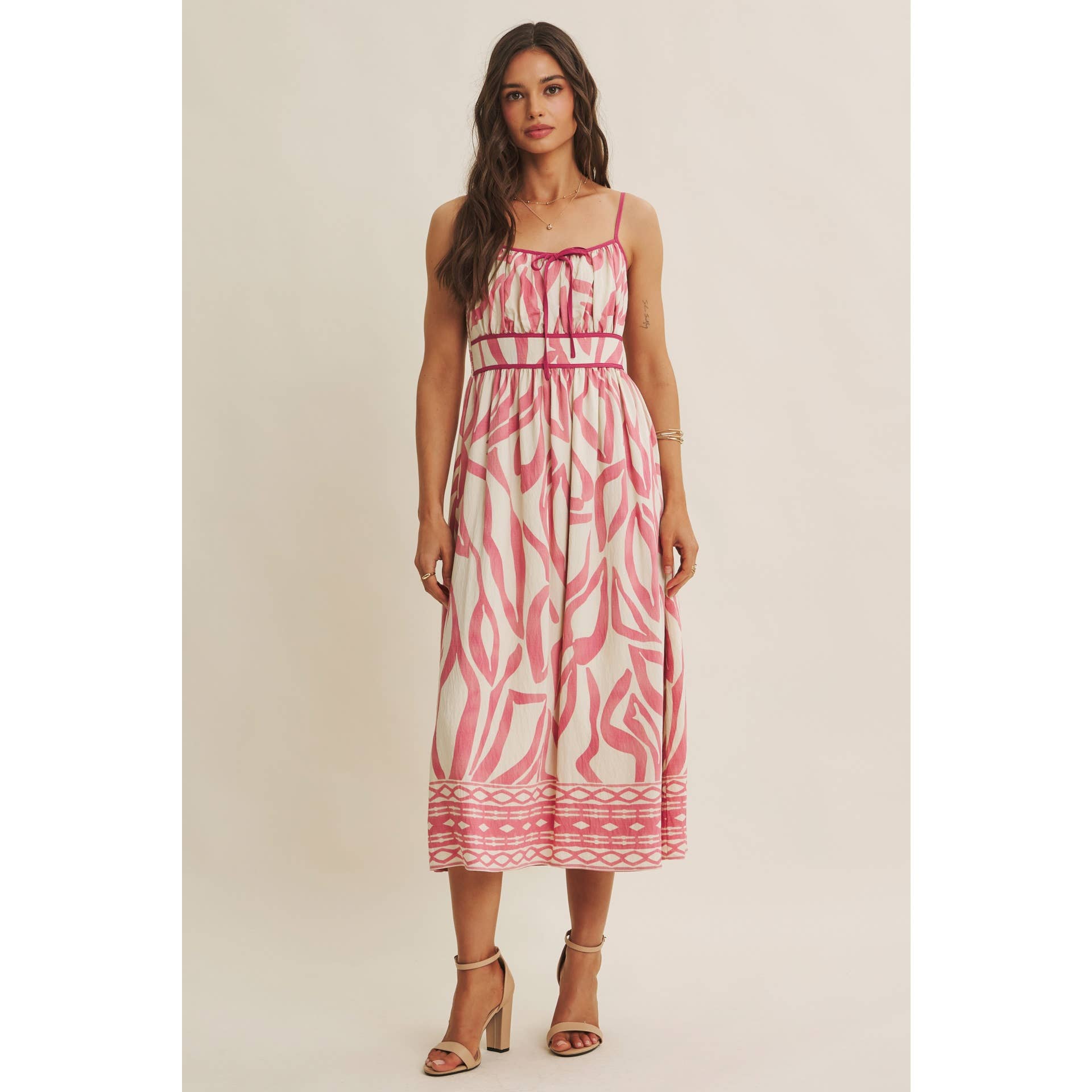 Winona Ikat Midi Dress