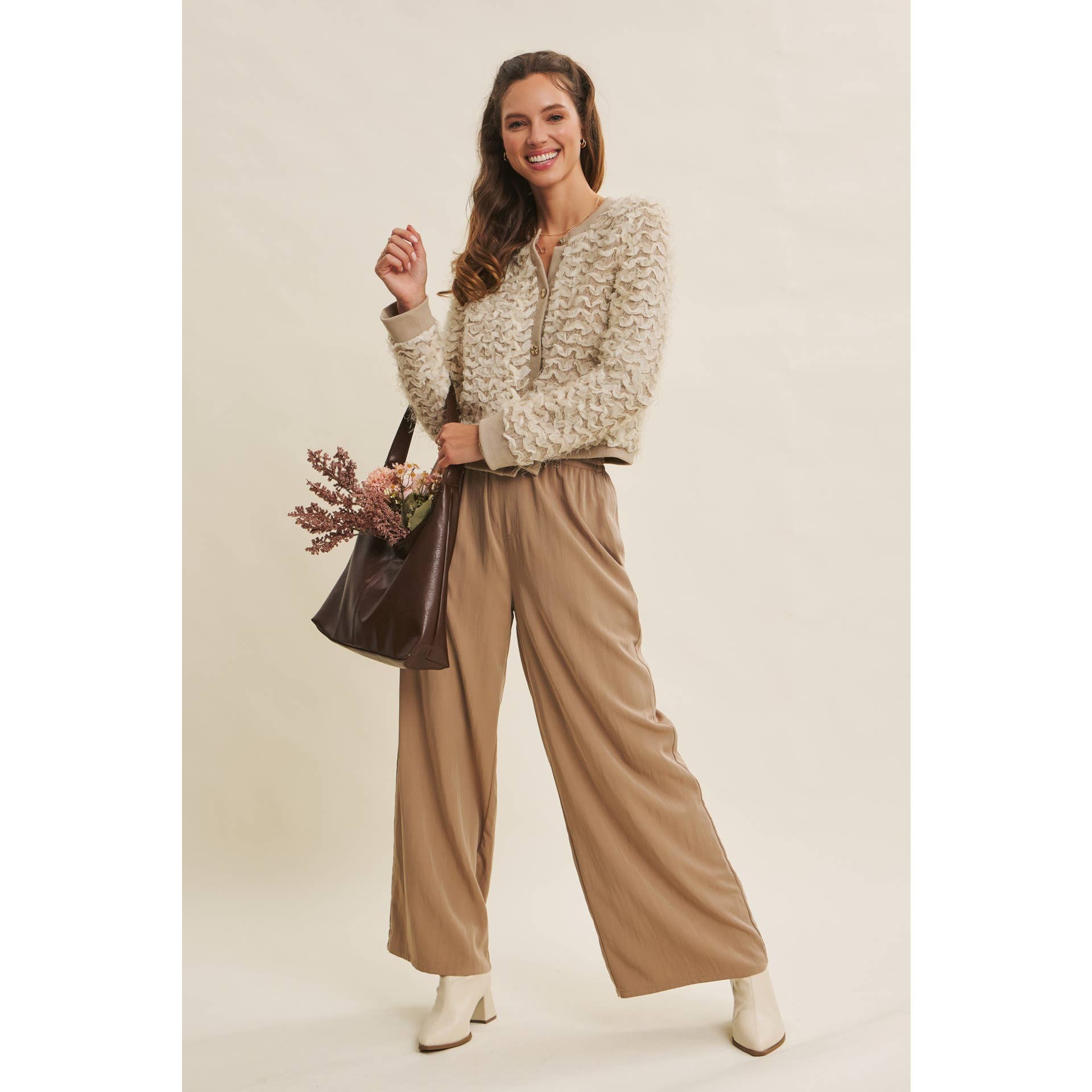 Evelyn Wide Leg Pant
