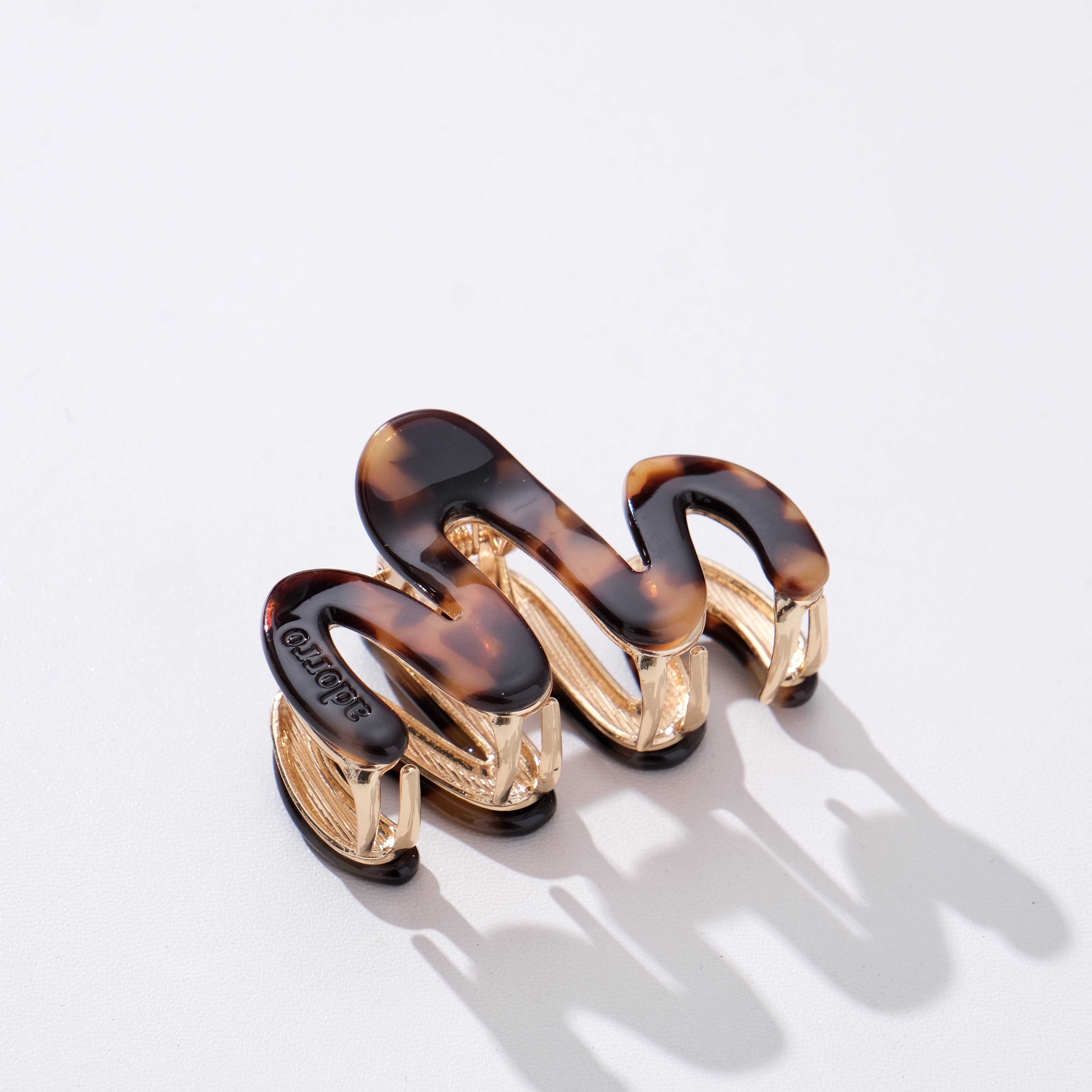 Willow Mini Squiggle Metal Claw Clip