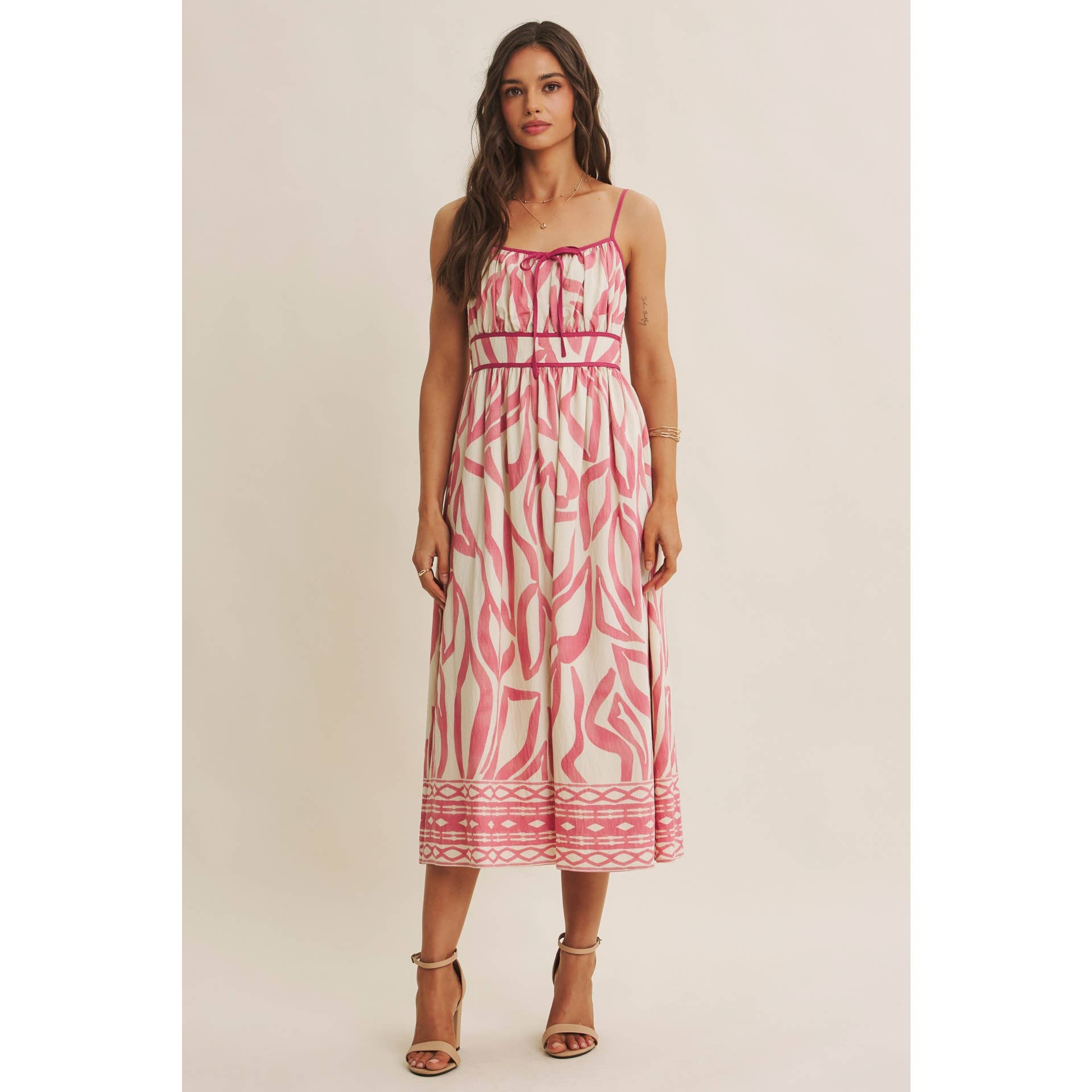 Winona Ikat Midi Dress