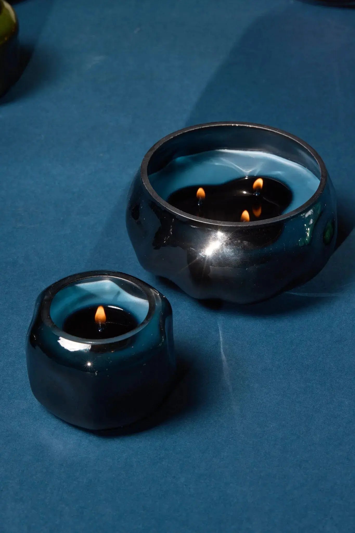 Basalt Candle - Rosewater Santal