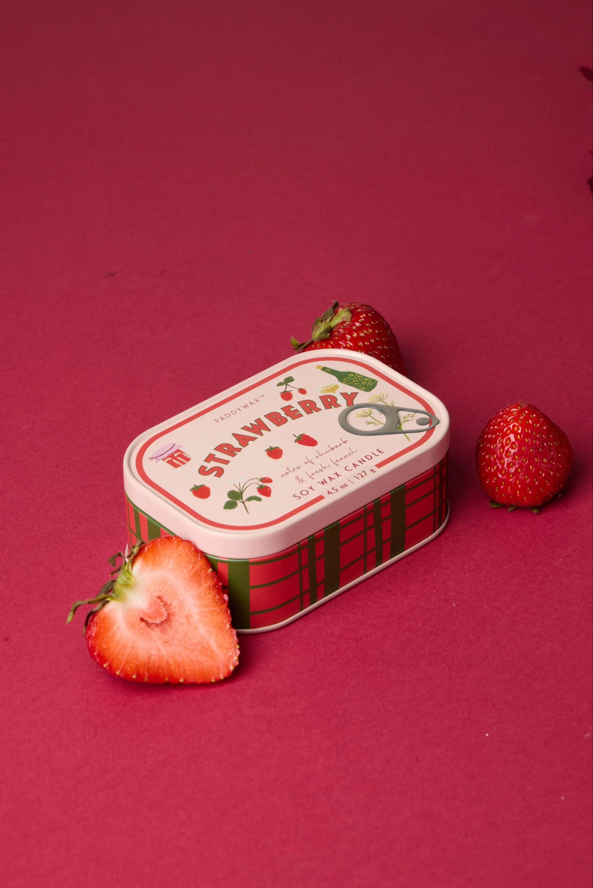 Bistro Tin Candle - Strawberry