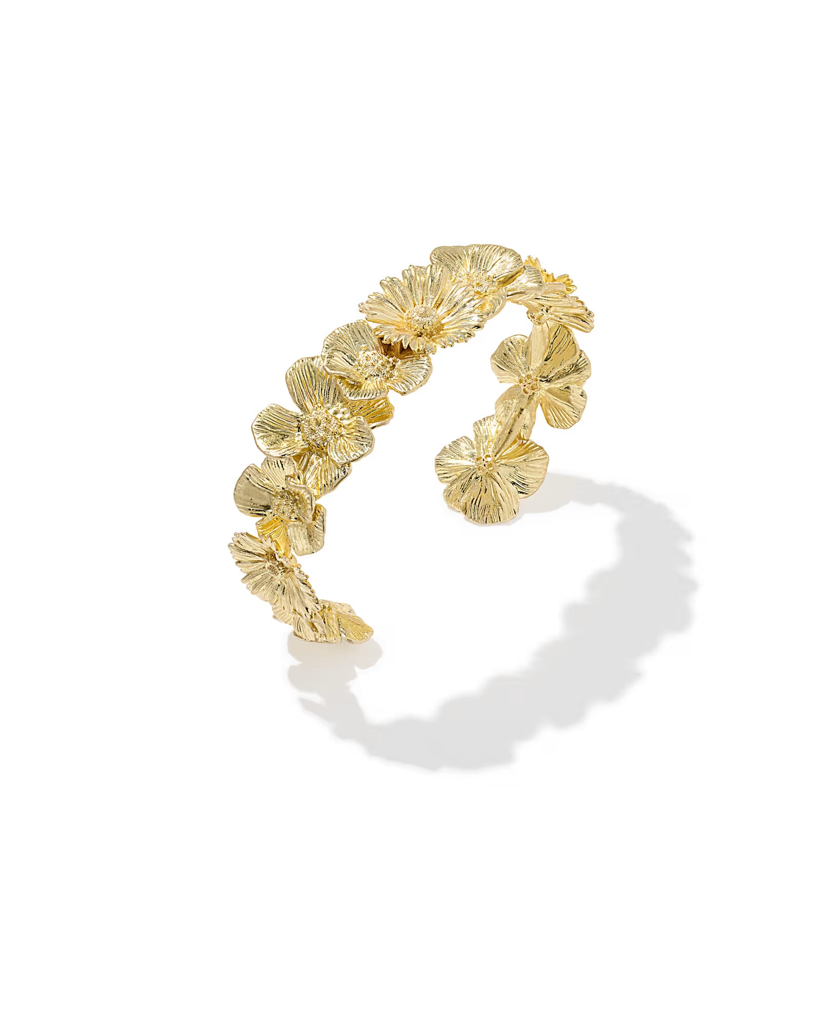 Cailey Flower Cuff Bracelet