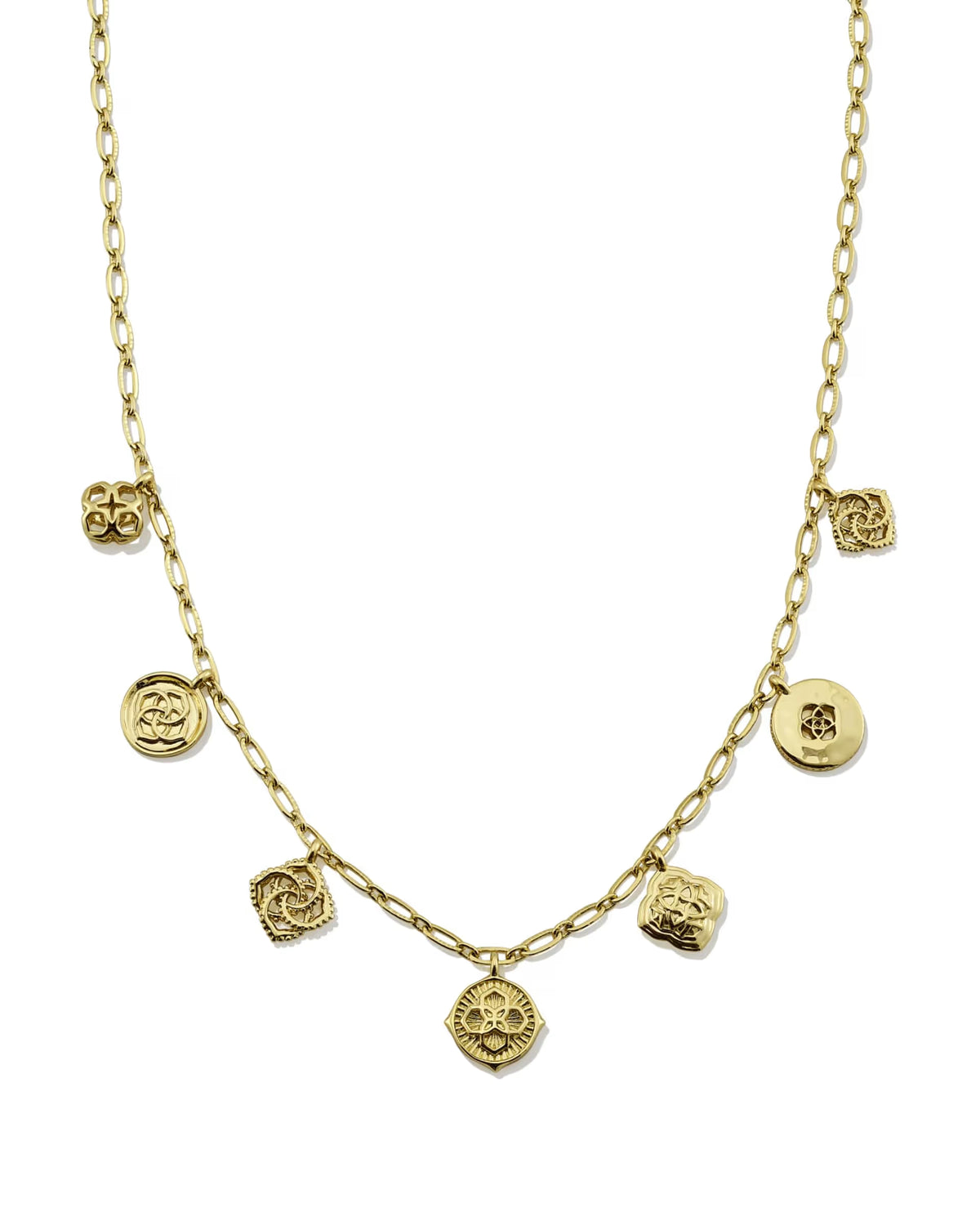 Dira Gold Charm Necklace