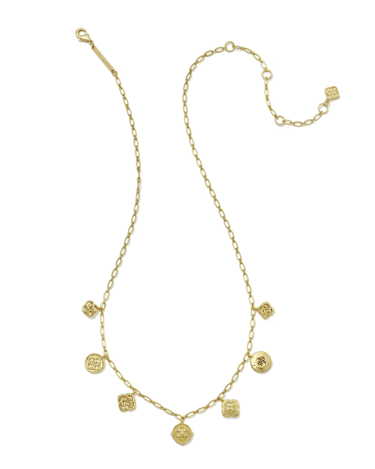 Dira Gold Charm Necklace
