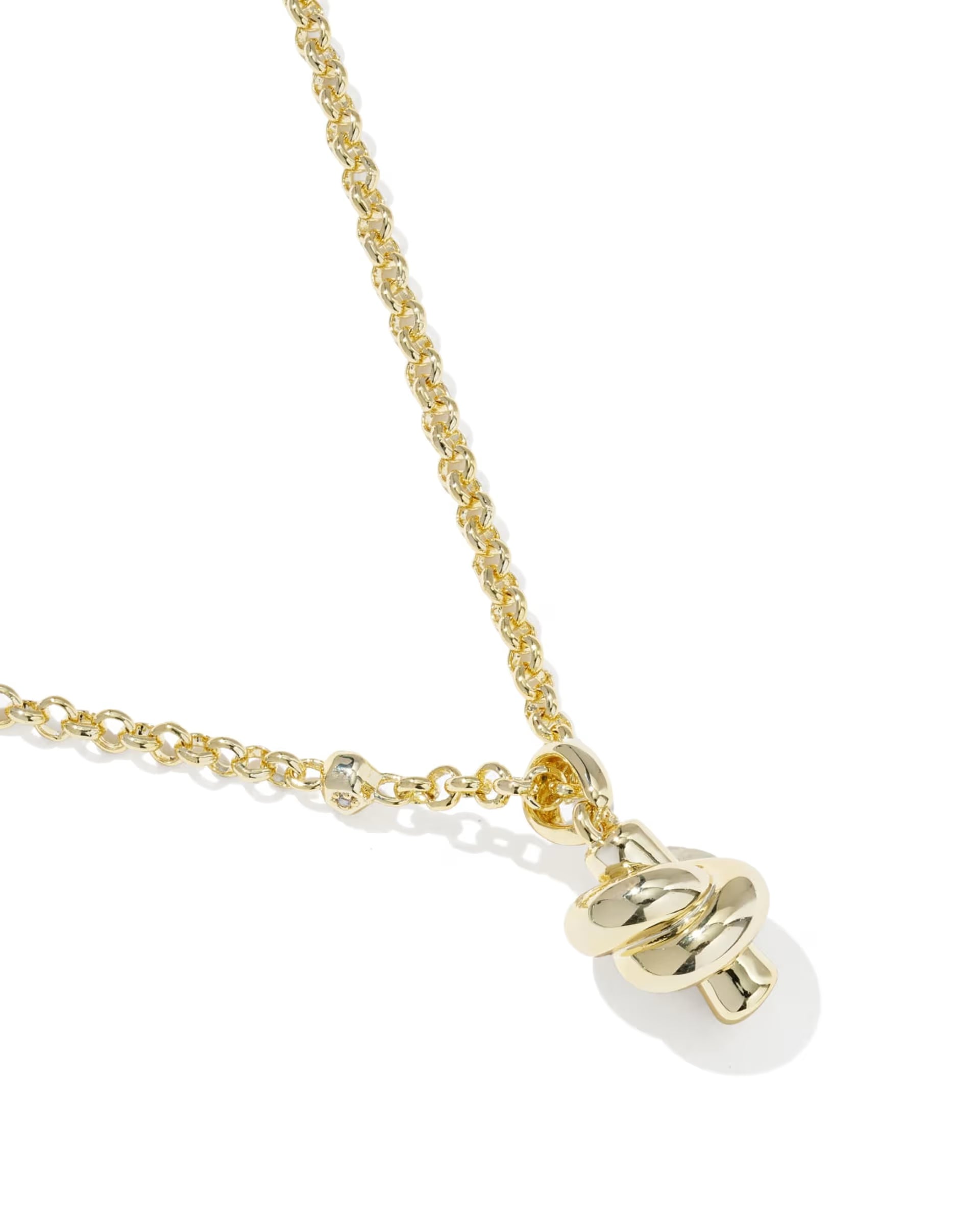 Parker Knot Gold Necklace