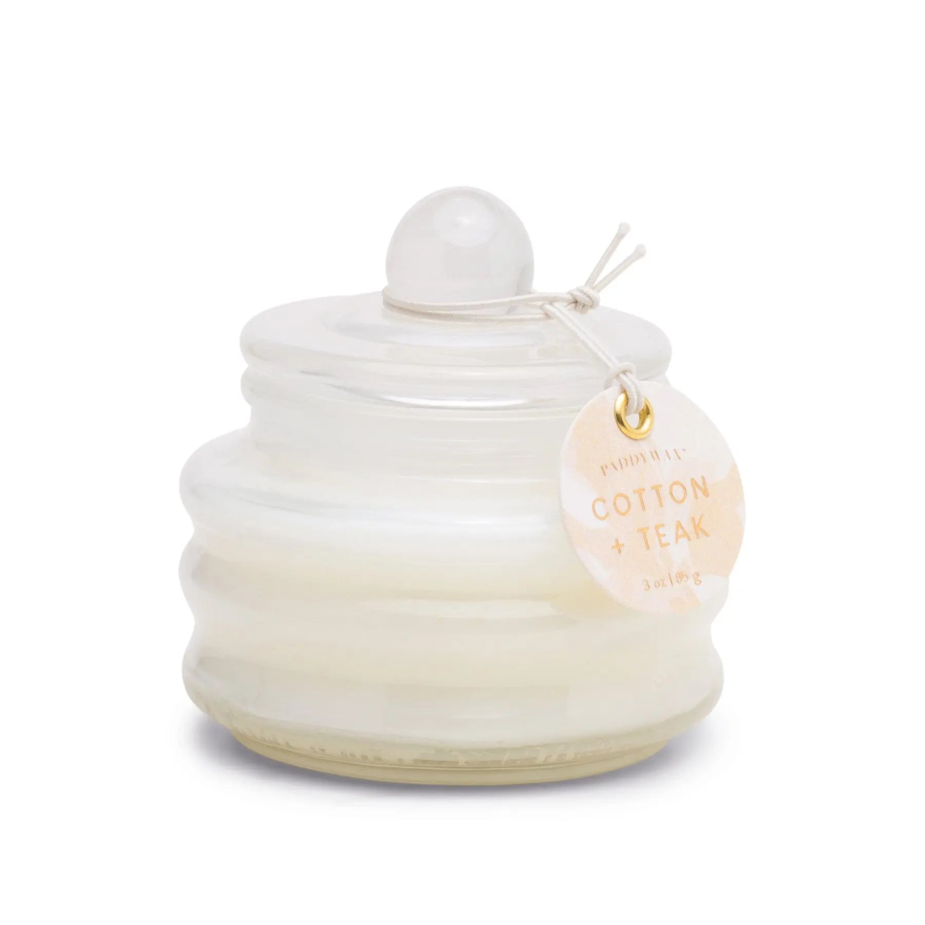Beam Candle - Cotton & Teak