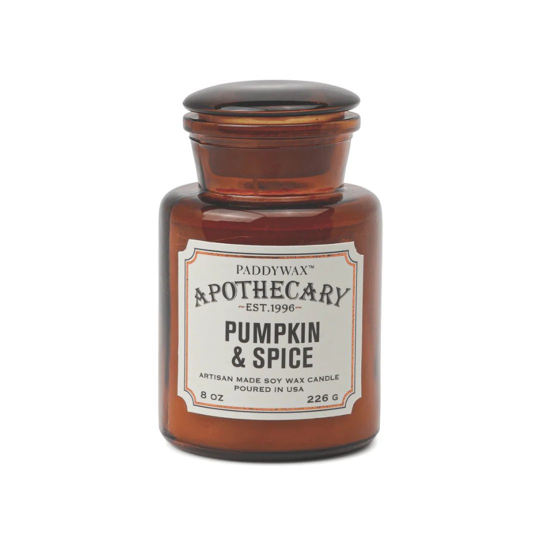 Apothecary Candle - Pumpkin + Spice