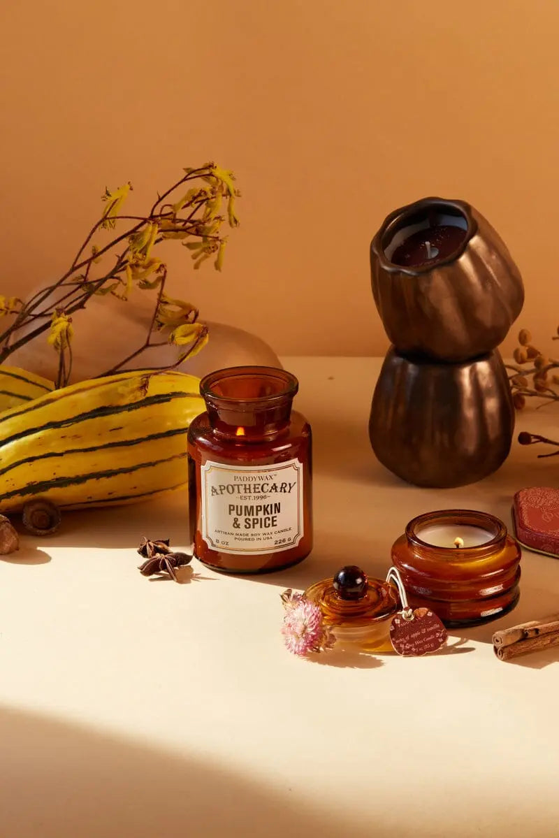 Apothecary Candle - Pumpkin + Spice