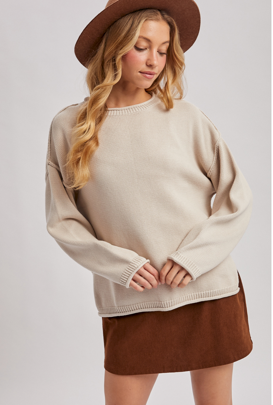 Sami Rolled Neck Sweater