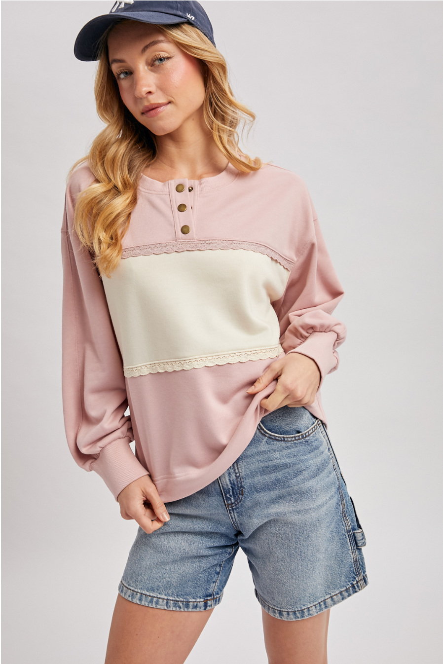 Tessa Colorblock Sweatshirt