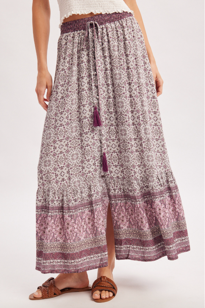Kaia Boho Maxi Skirt