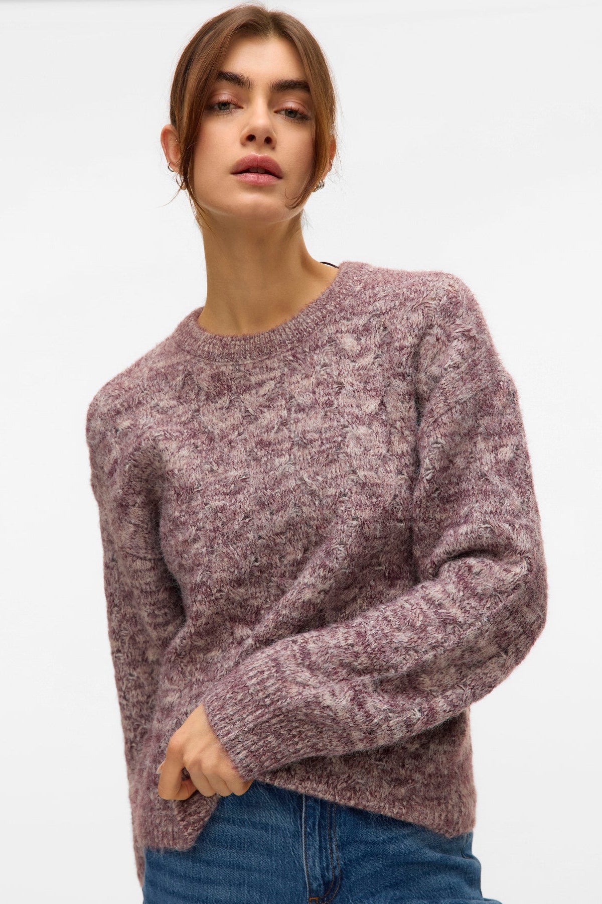 Lindsay Marled Sweater