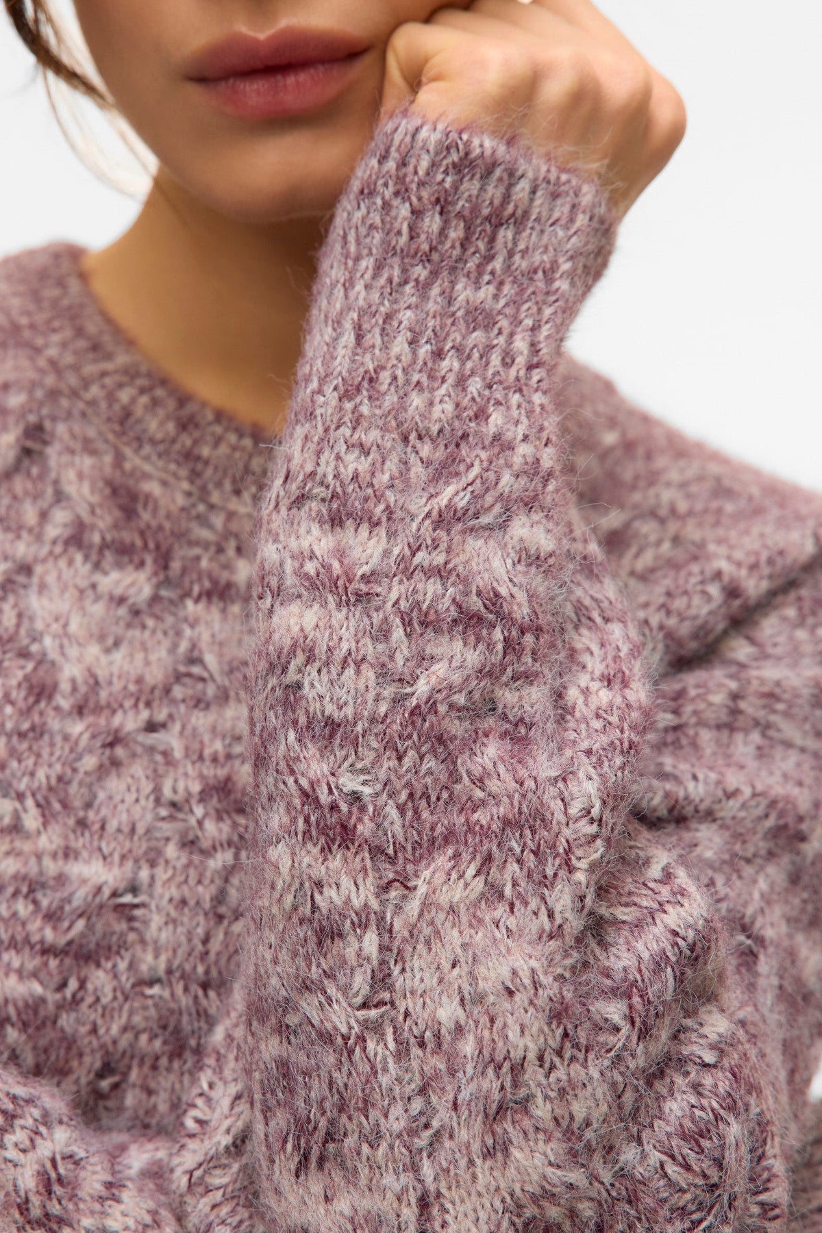 Lindsay Marled Sweater