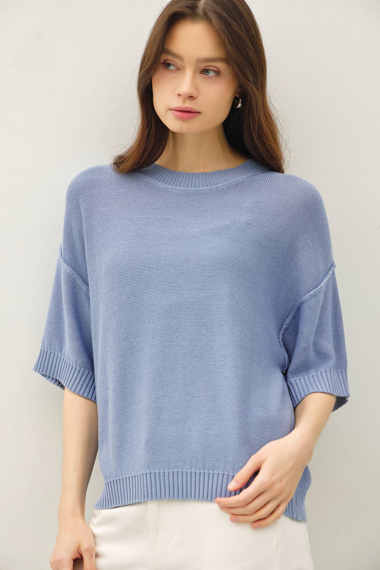 Dawn Oversized Sweater Tee