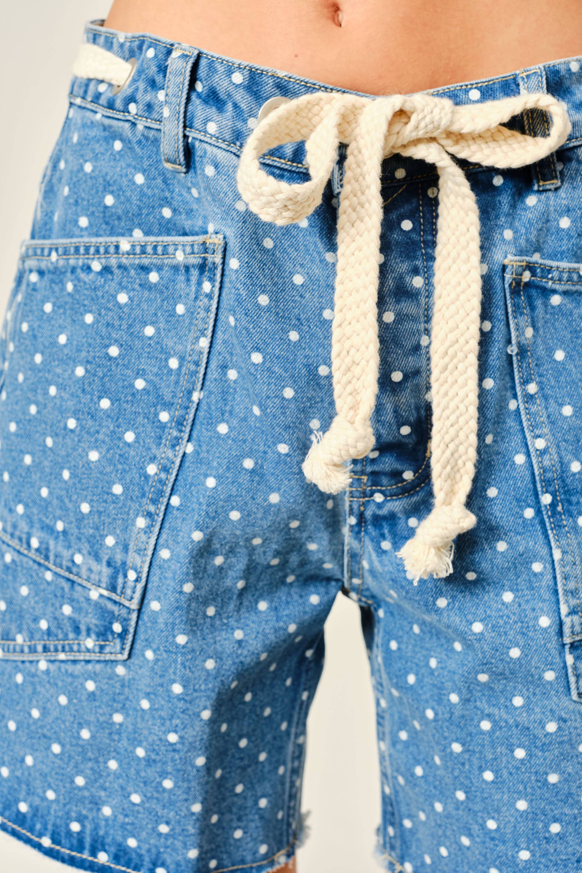 Cassidy Polka Dot Barrel Shorts