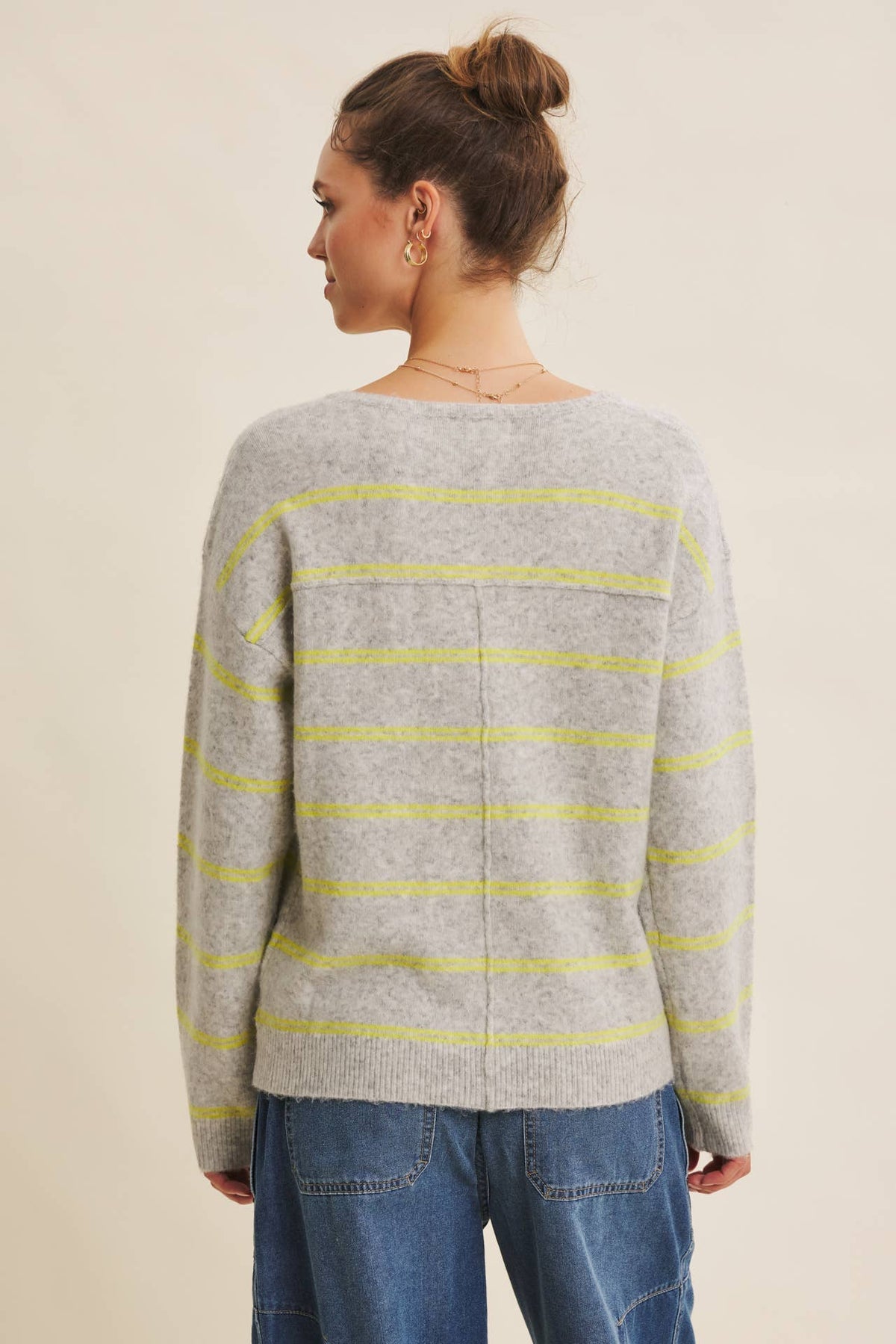 Lane Oversized Striped Sweater