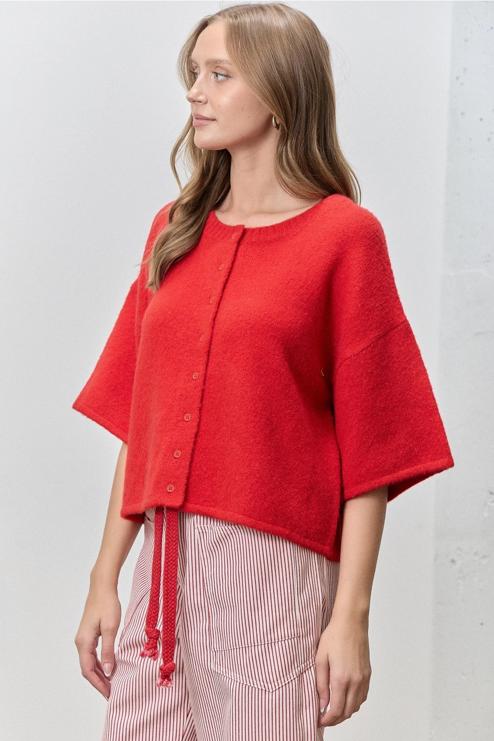 Isla Short Sleeve Cardigan