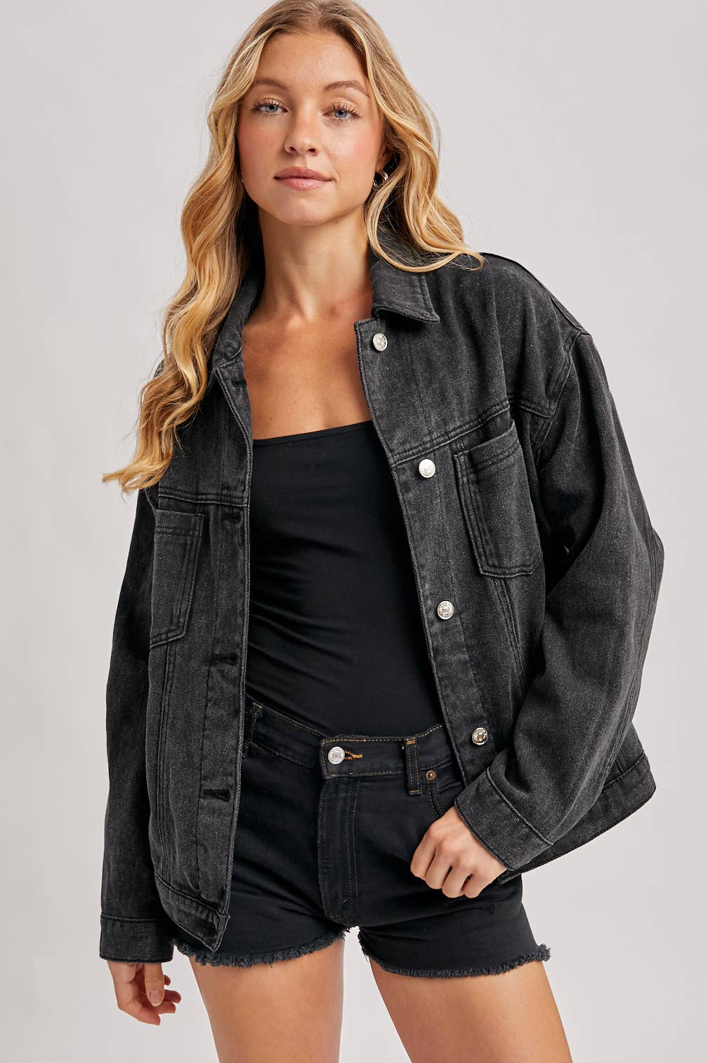 Roxie Oversized Denim Jacket
