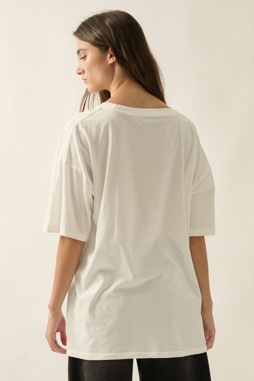 Perdita Dalmation Oversized Graphic Tee