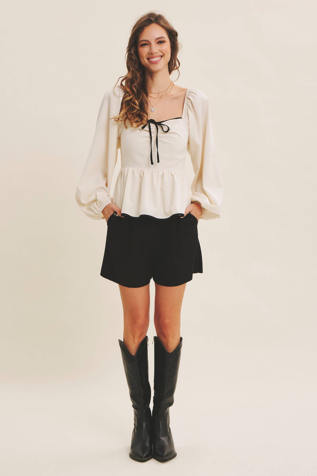 Thea Suede Shorts