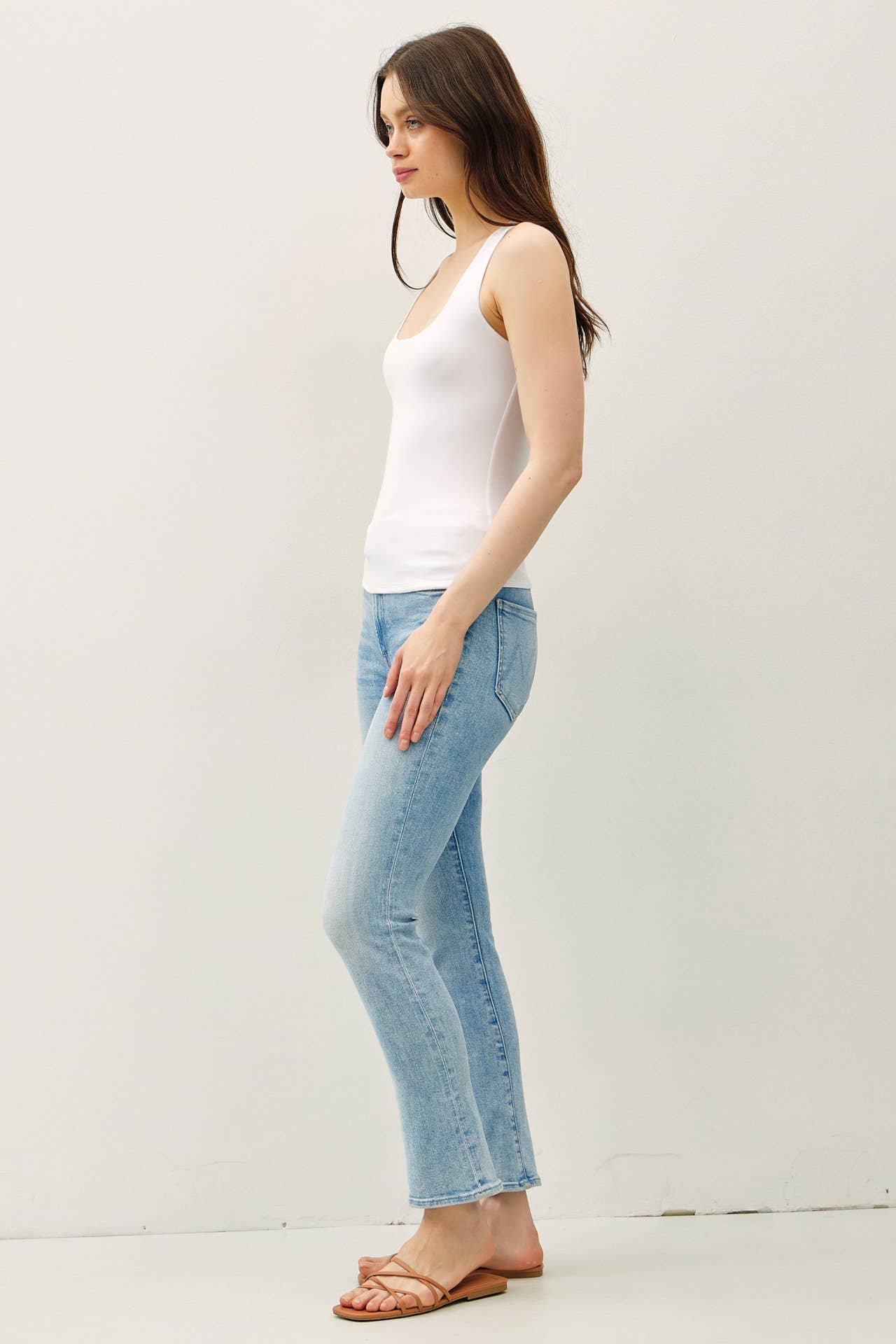 Presley Double Lined Square Neck Tank