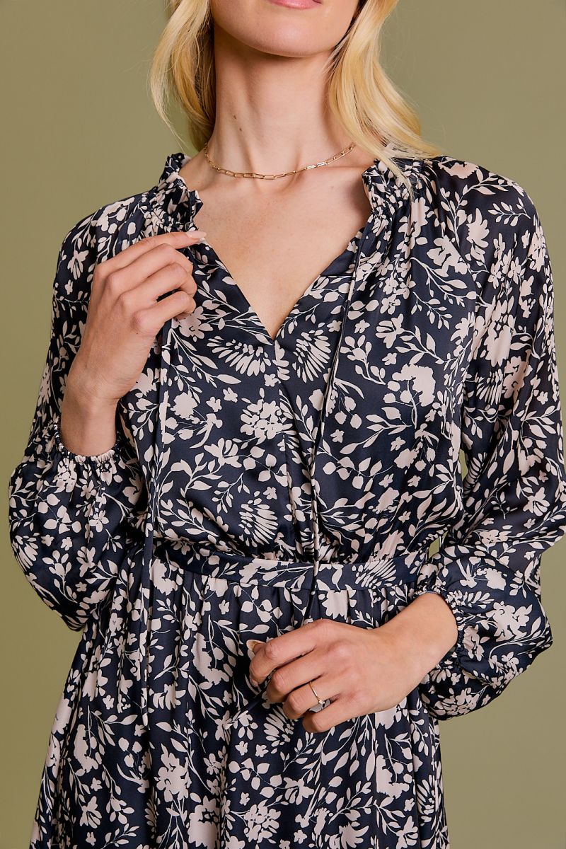 Piper Floral Midi Dress