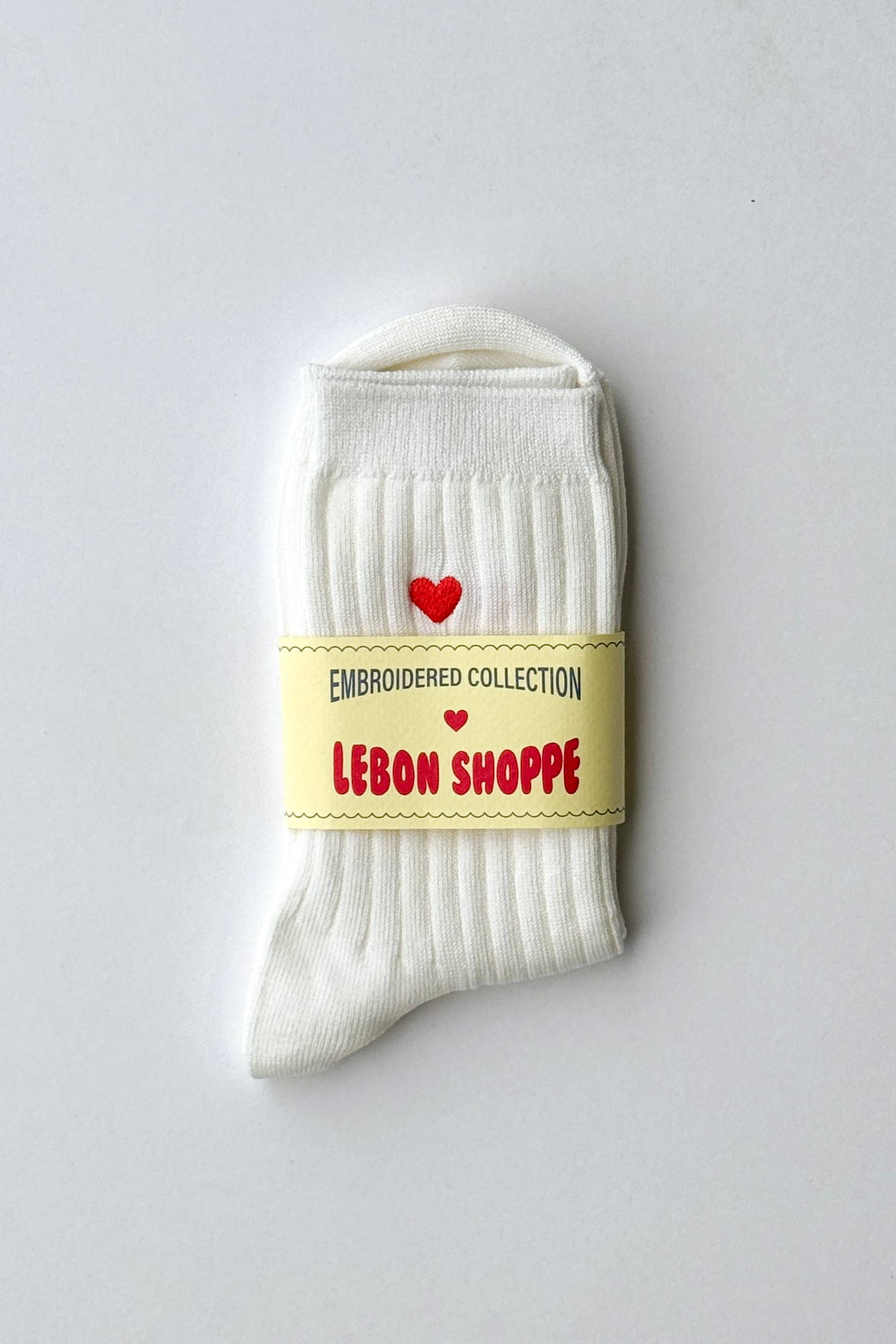 Embroidered Her Socks