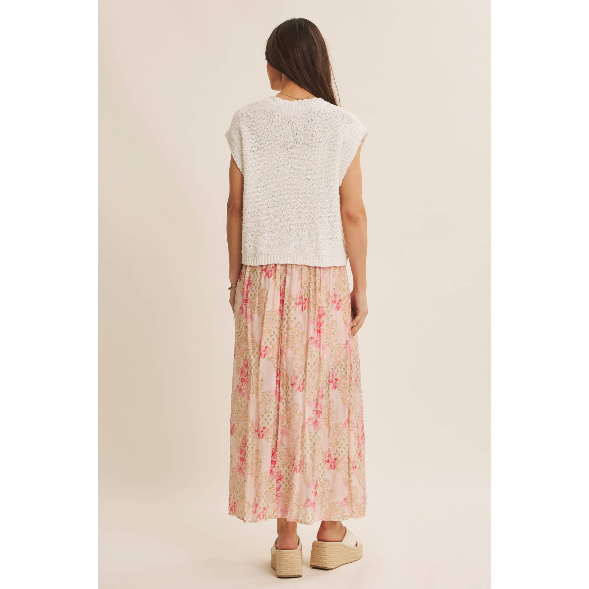 Laine Textured Sweater Tee