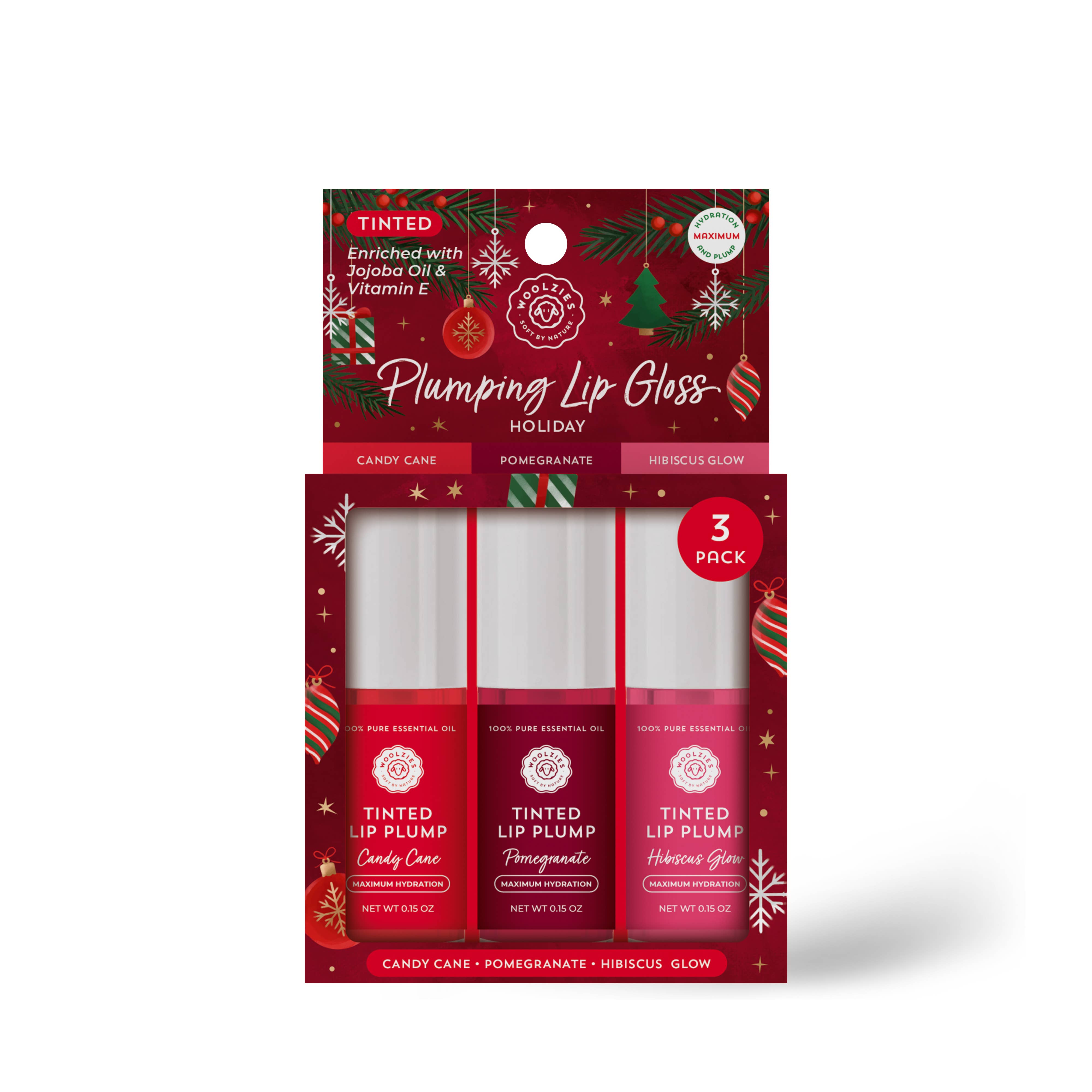 Plumping Lip Gloss Trio - Holiday