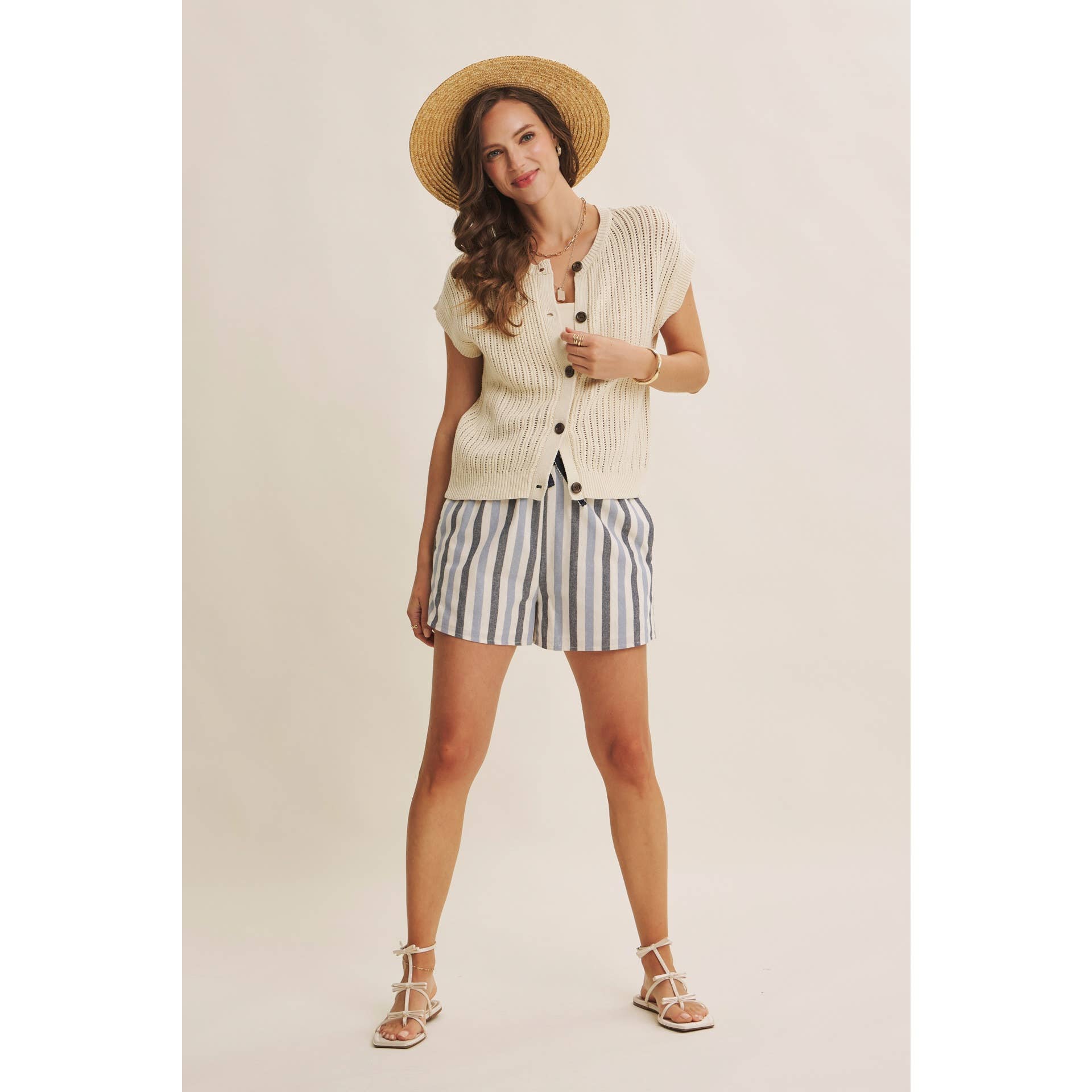 Jada Striped Shorts