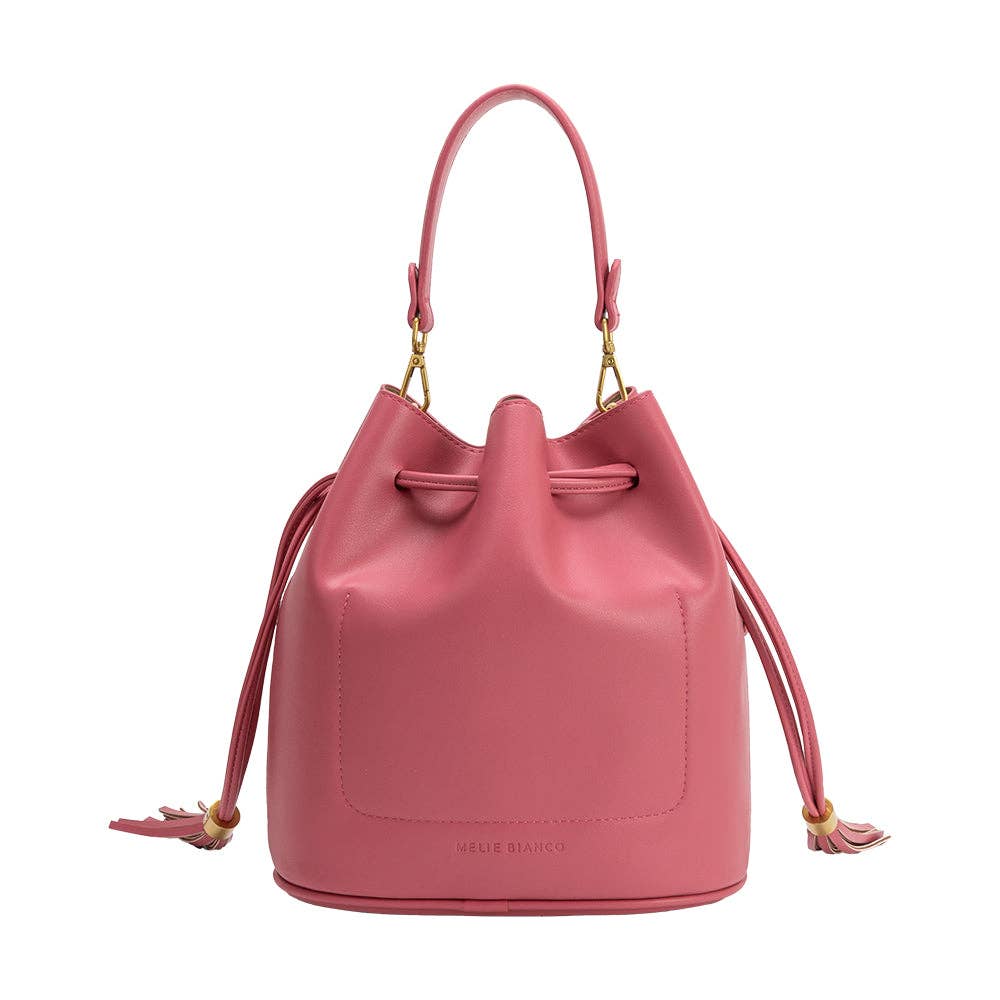 Janae Flamingo Recycled Vegan Leather Top Handle Bag