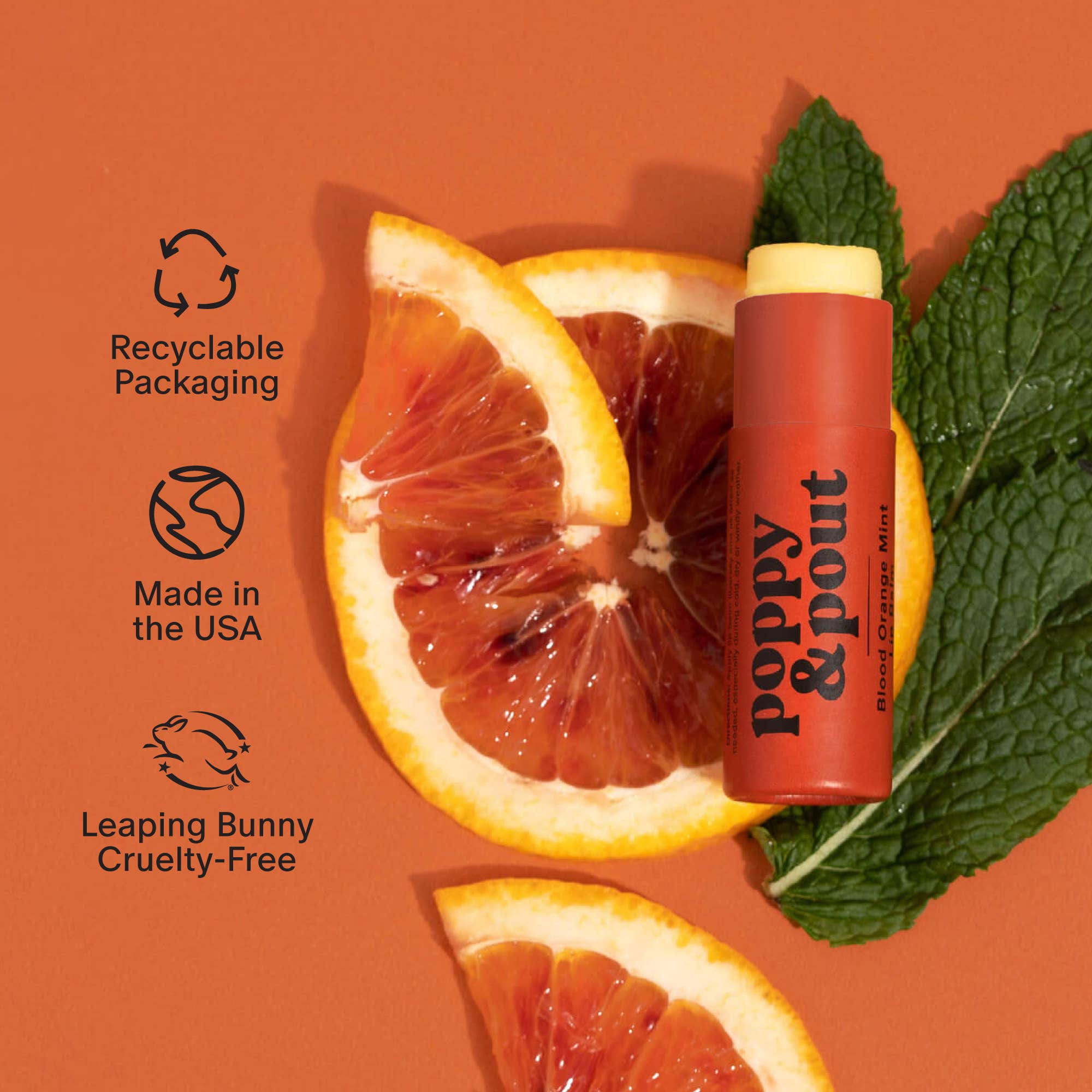 Blood Orange Mint Lip Balm