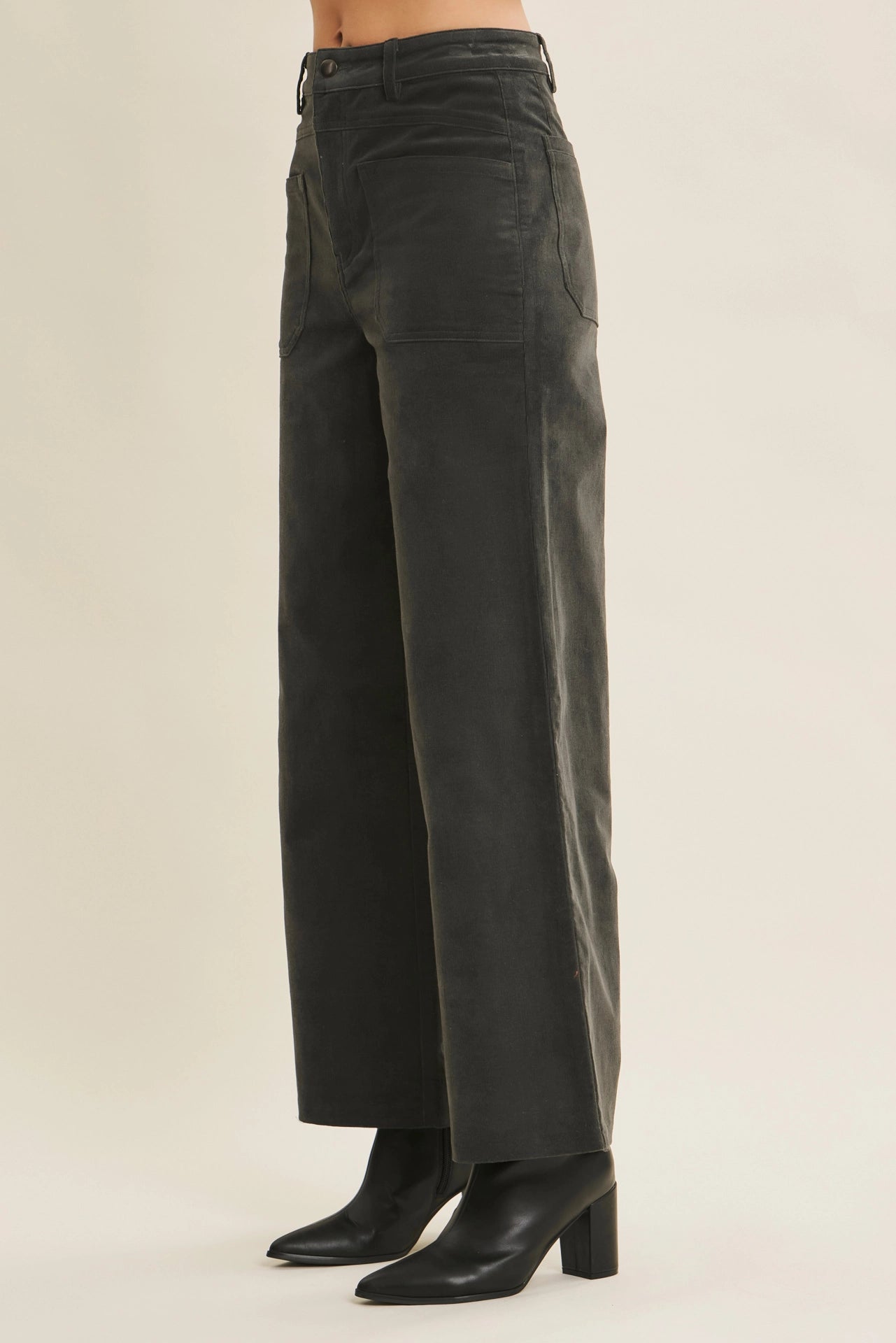 Danielle Corduroy Wide Leg Pant