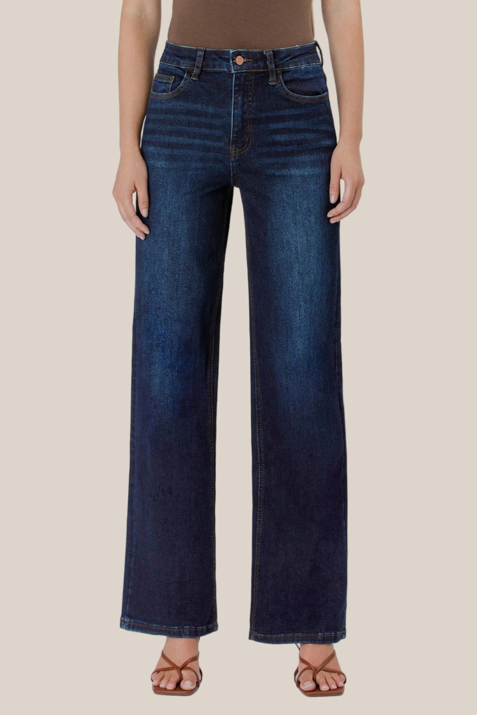 Jessica 90's High Rise Loose Jeans