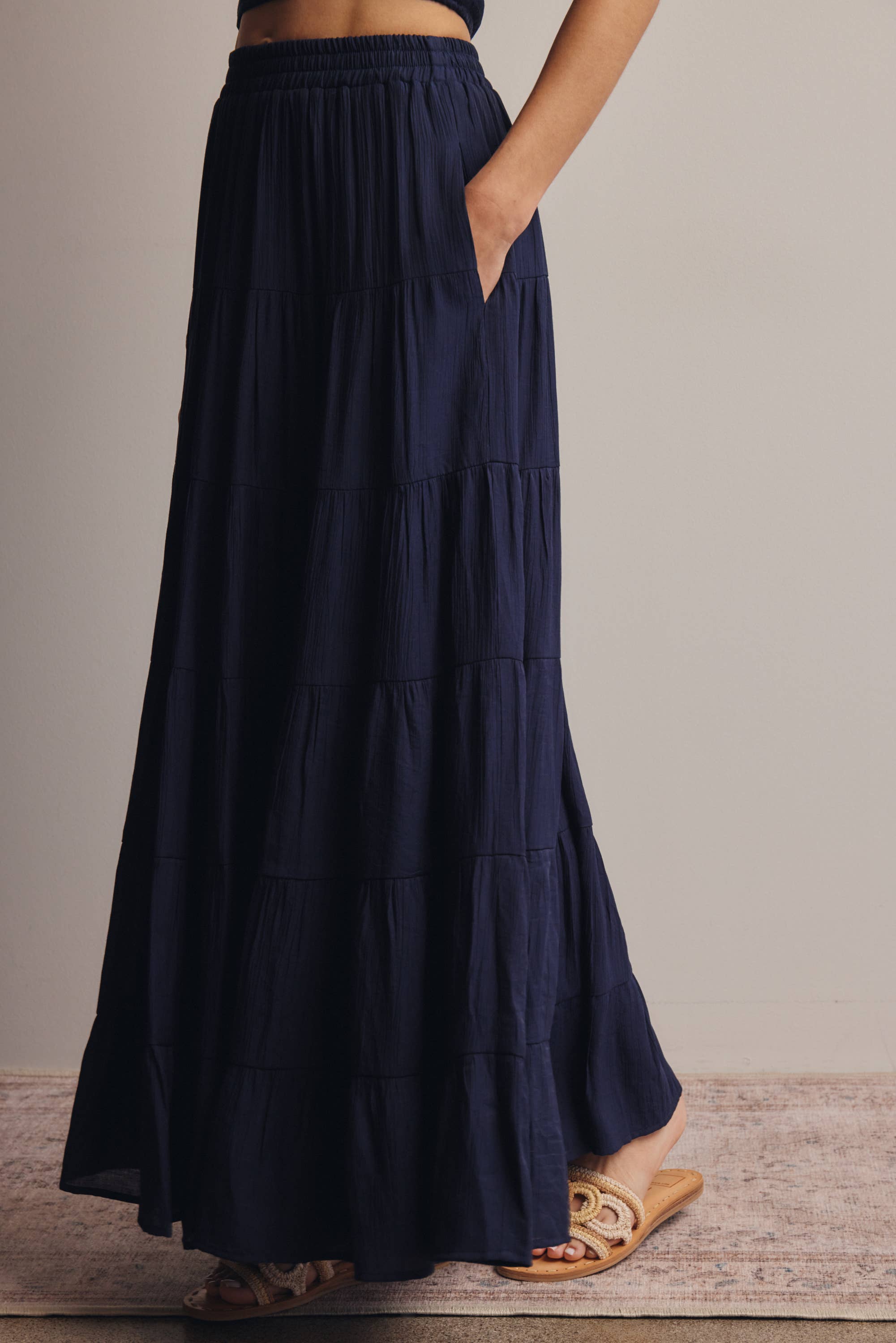 Vera Tiered Maxi Skirt