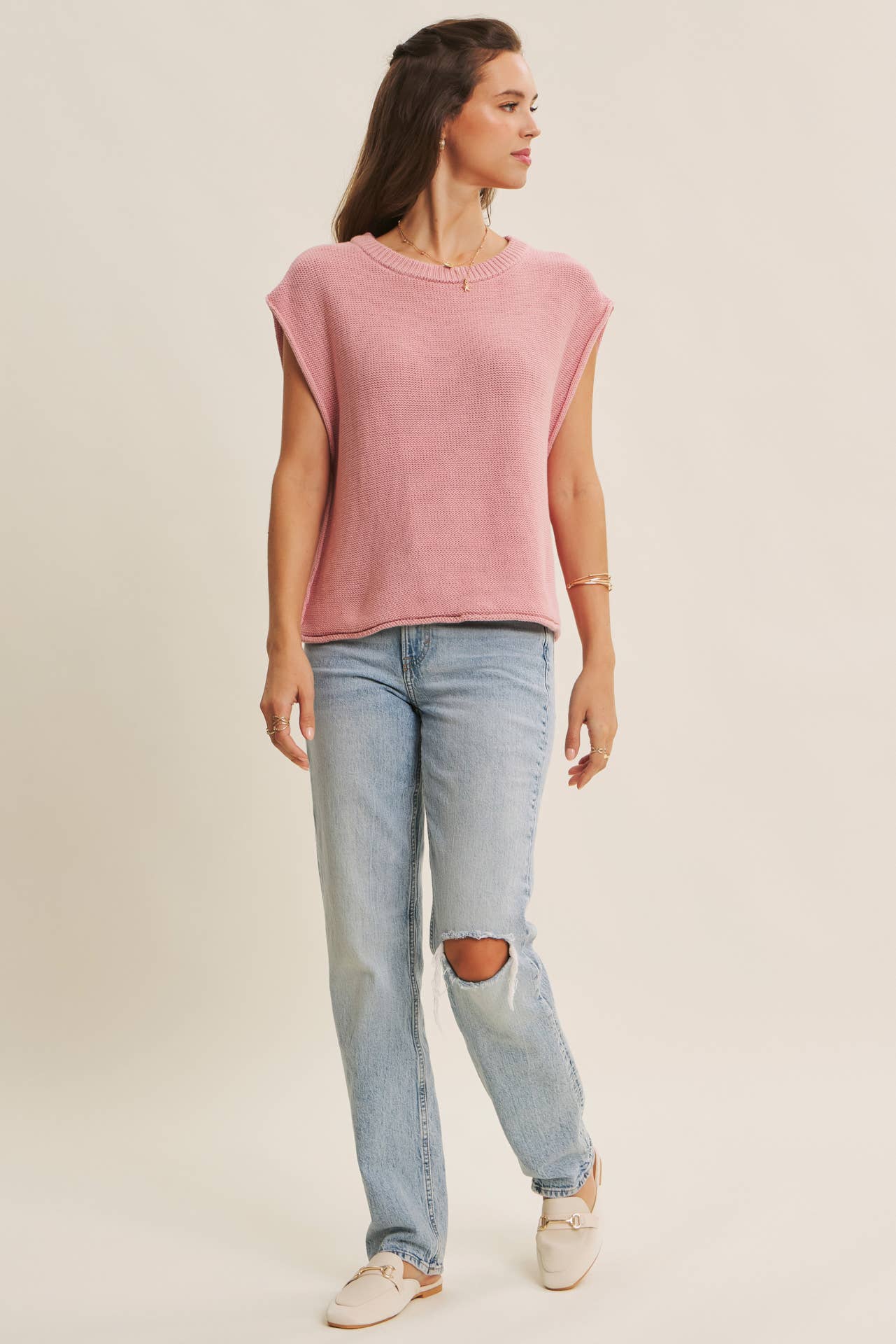 Avery Sweater Tee