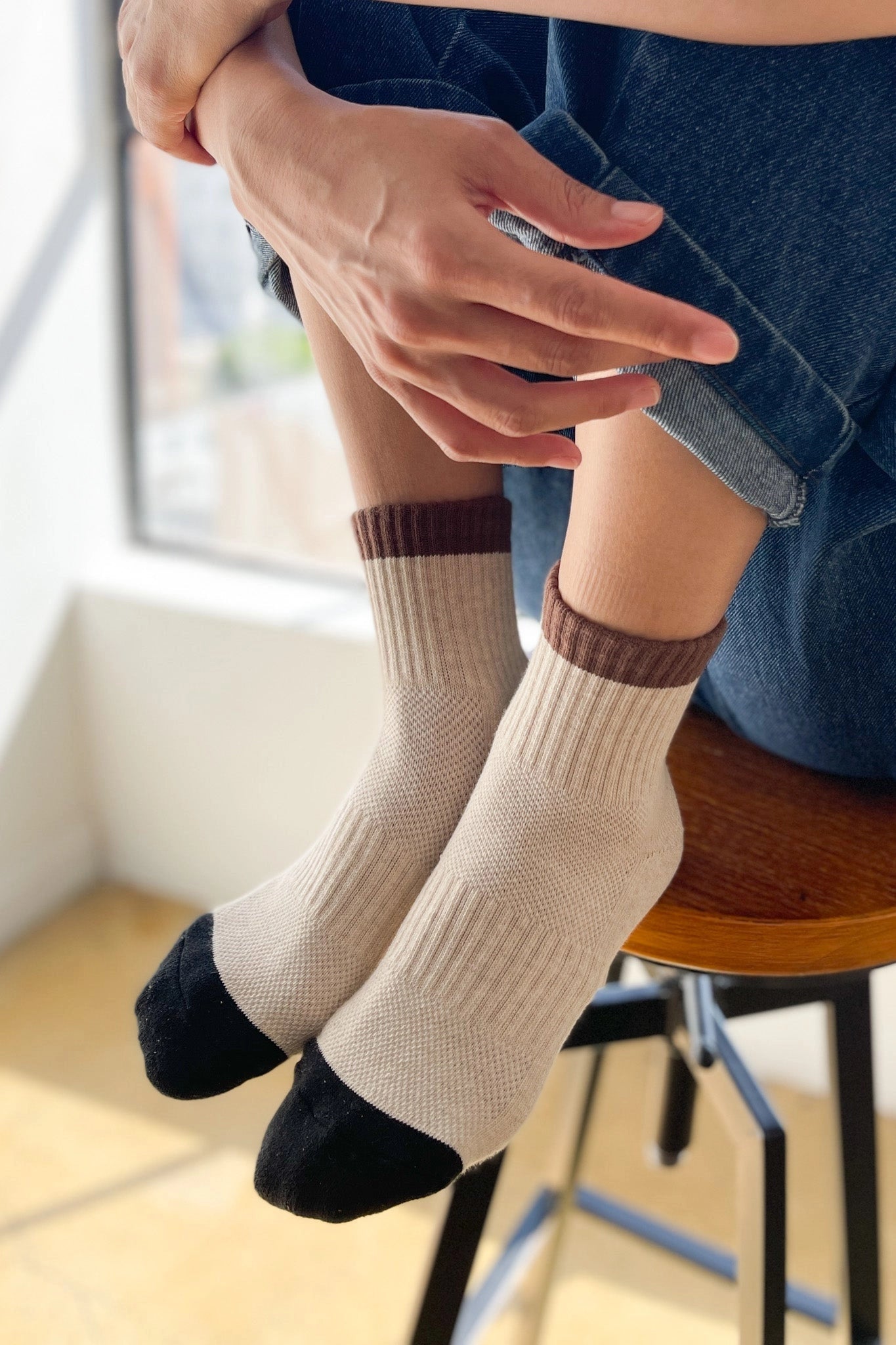 Colorblock Girlfriend Socks