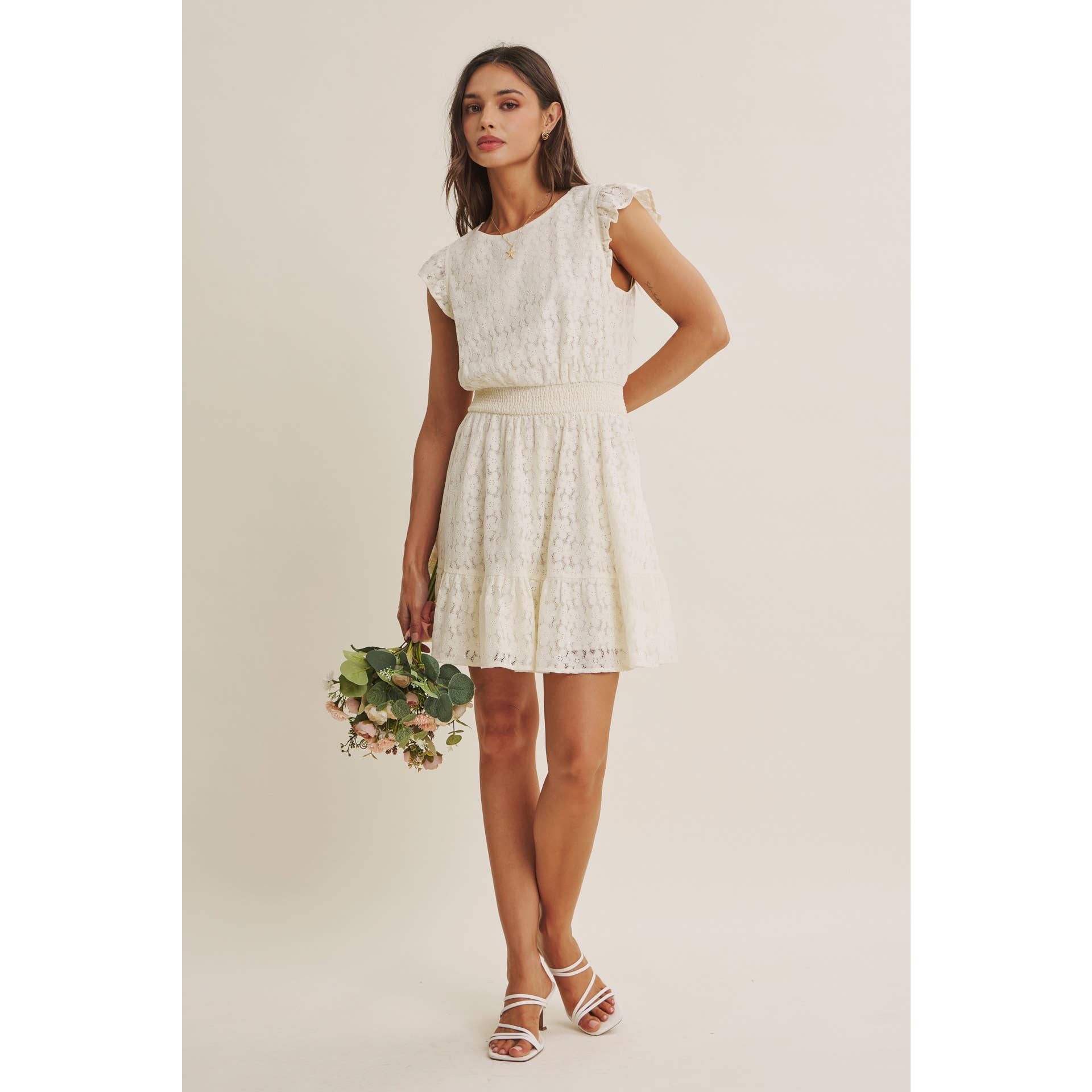 Kayley Lace Mini Dress