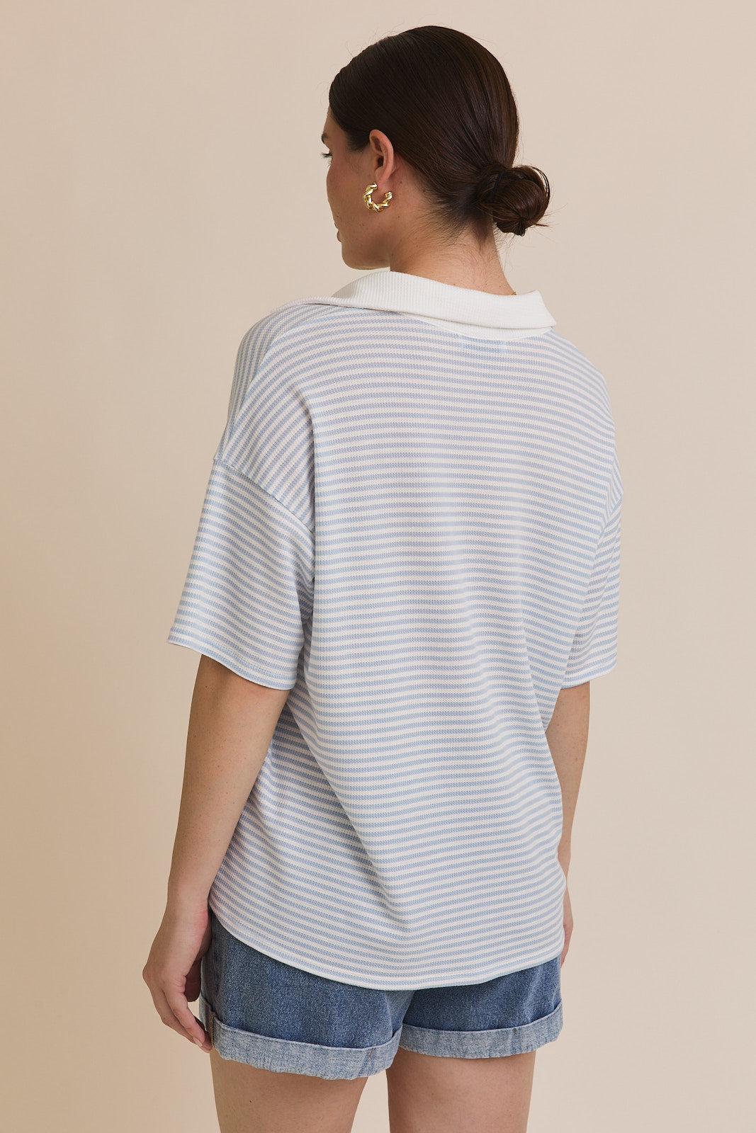 Deana Boxy Polo Shirt