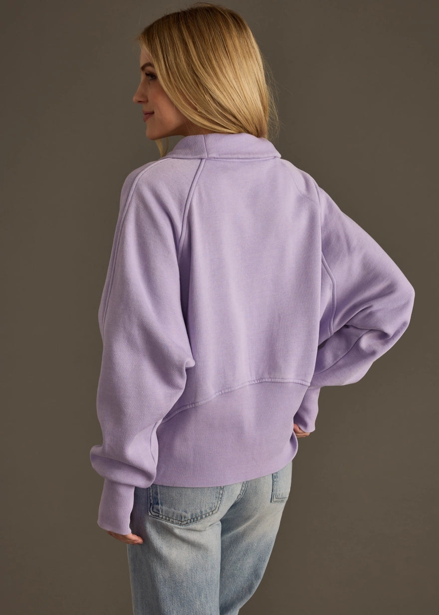 Kiera Quarter Zip Sweatshirt