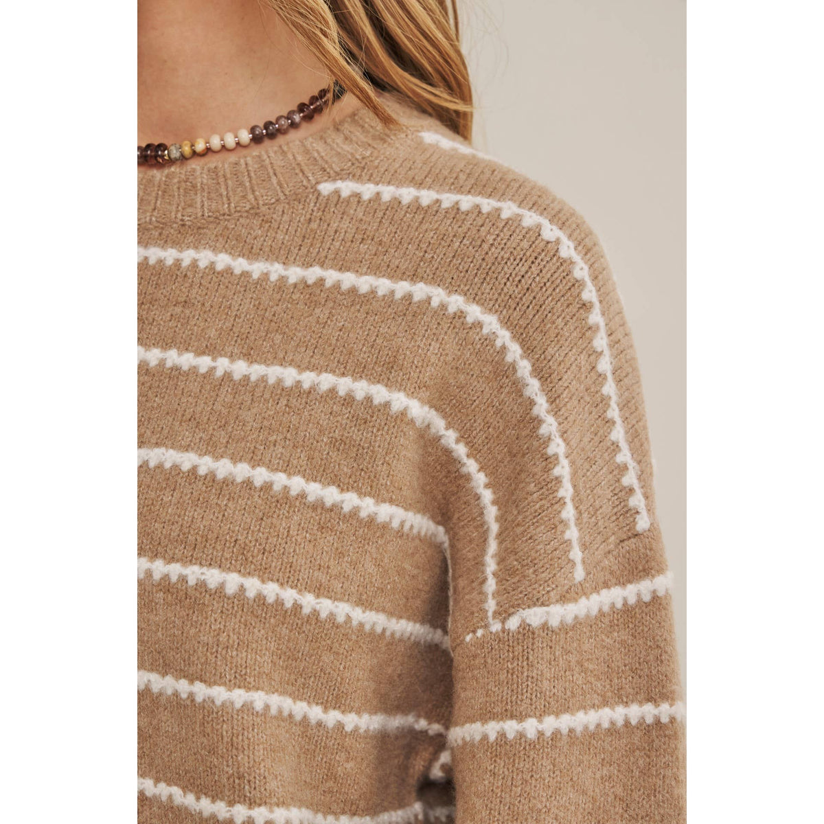 Blythe Contrast Stripe Sweater