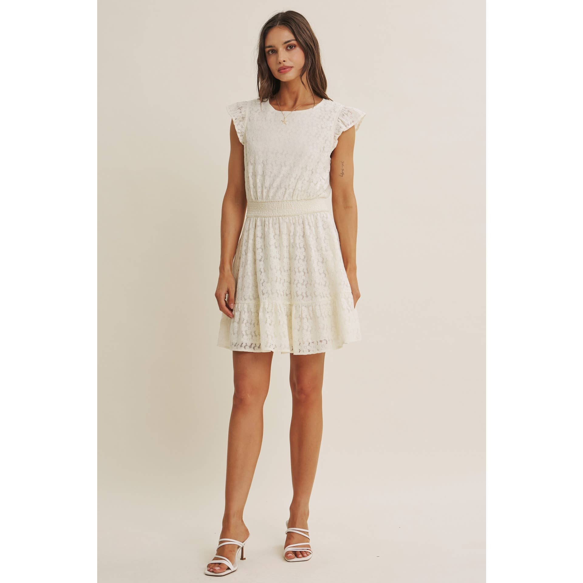 Kayley Lace Mini Dress