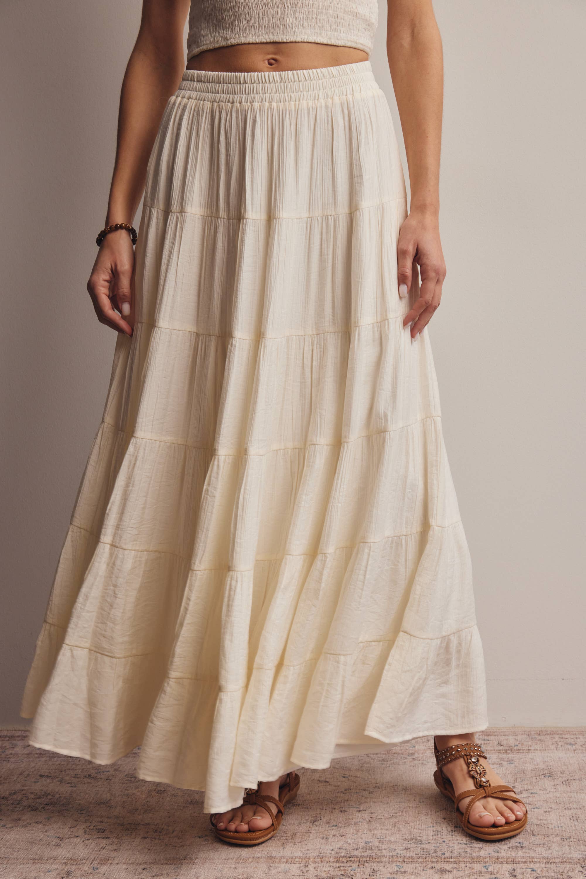 Vera Tiered Maxi Skirt