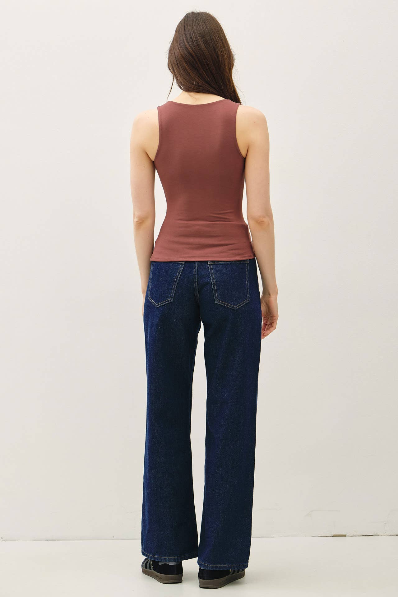 Presley Double Lined Square Neck Tank