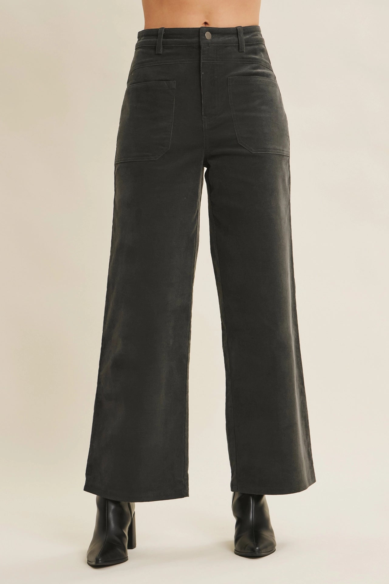 Danielle Corduroy Wide Leg Pant