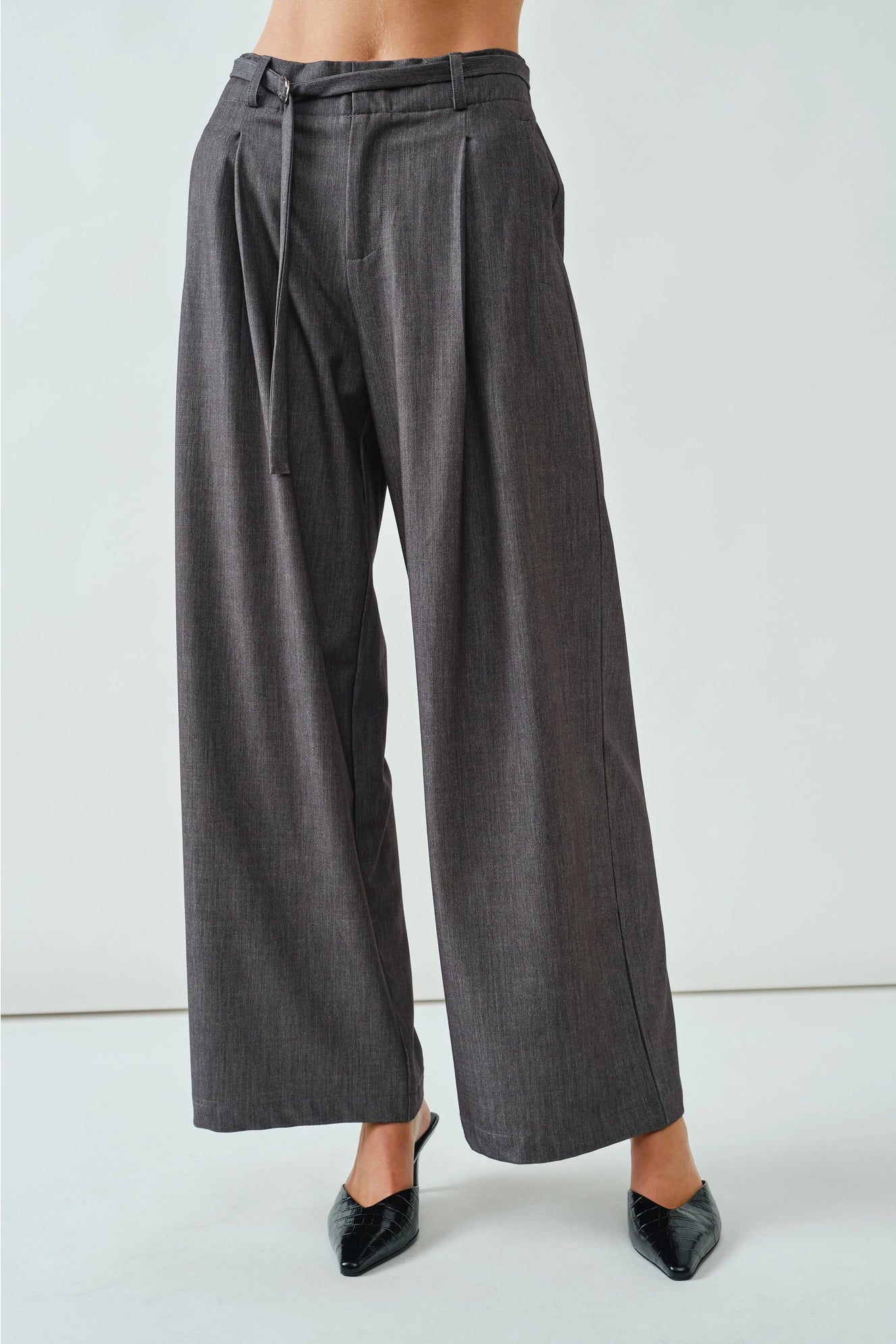 Sloan Wide Leg Denim Trouser