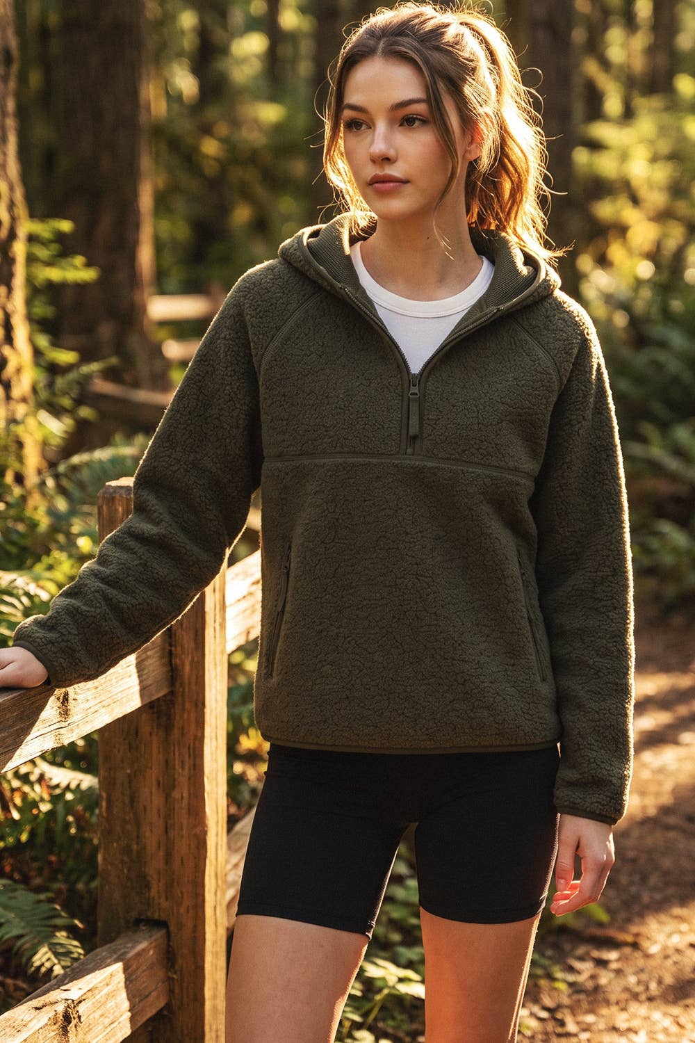 Harmony Sherpa Half Zip Pullover