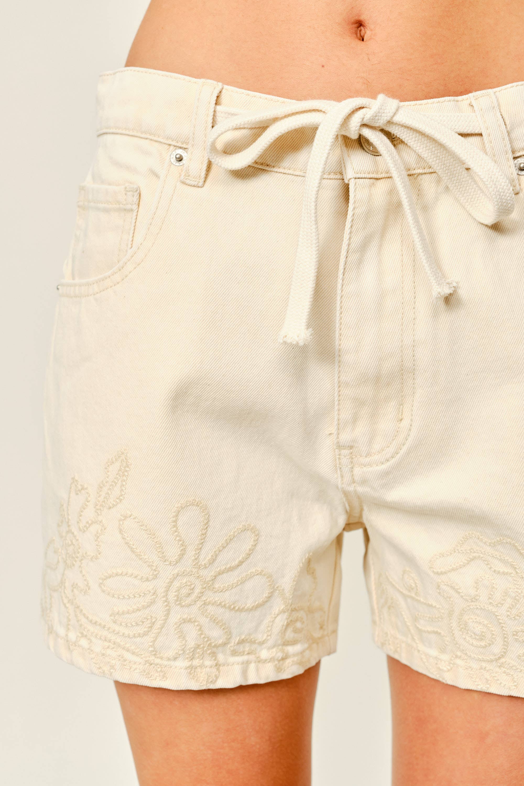 Haven Embroidered Shorts