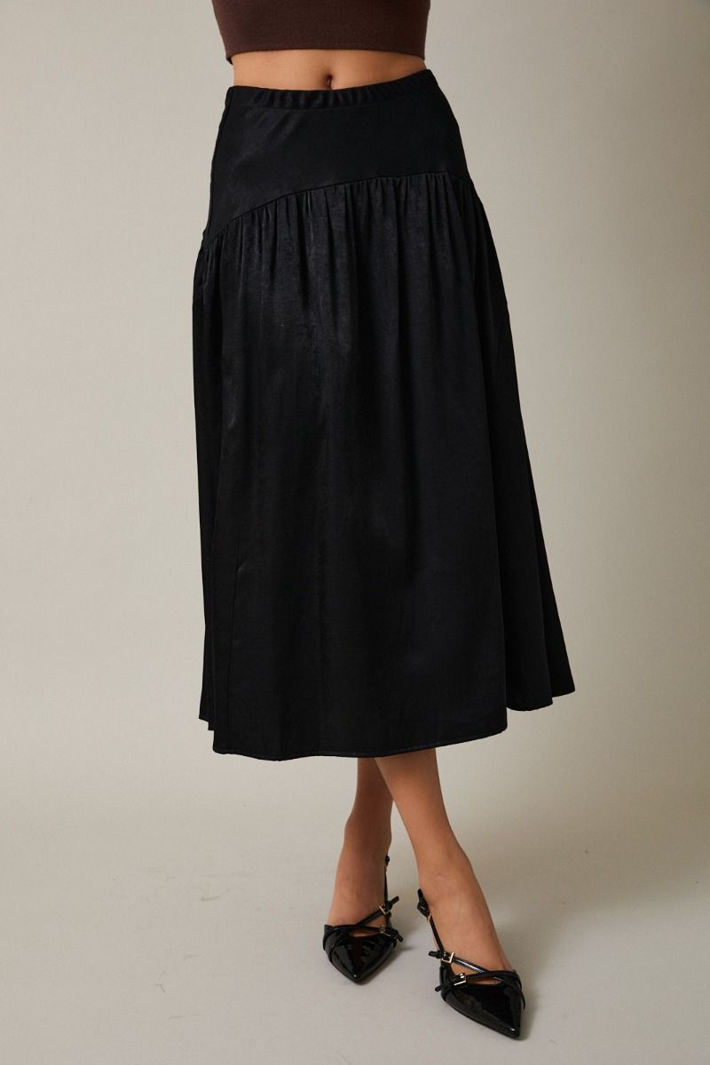 Emma Flare Hem Midi Skirt
